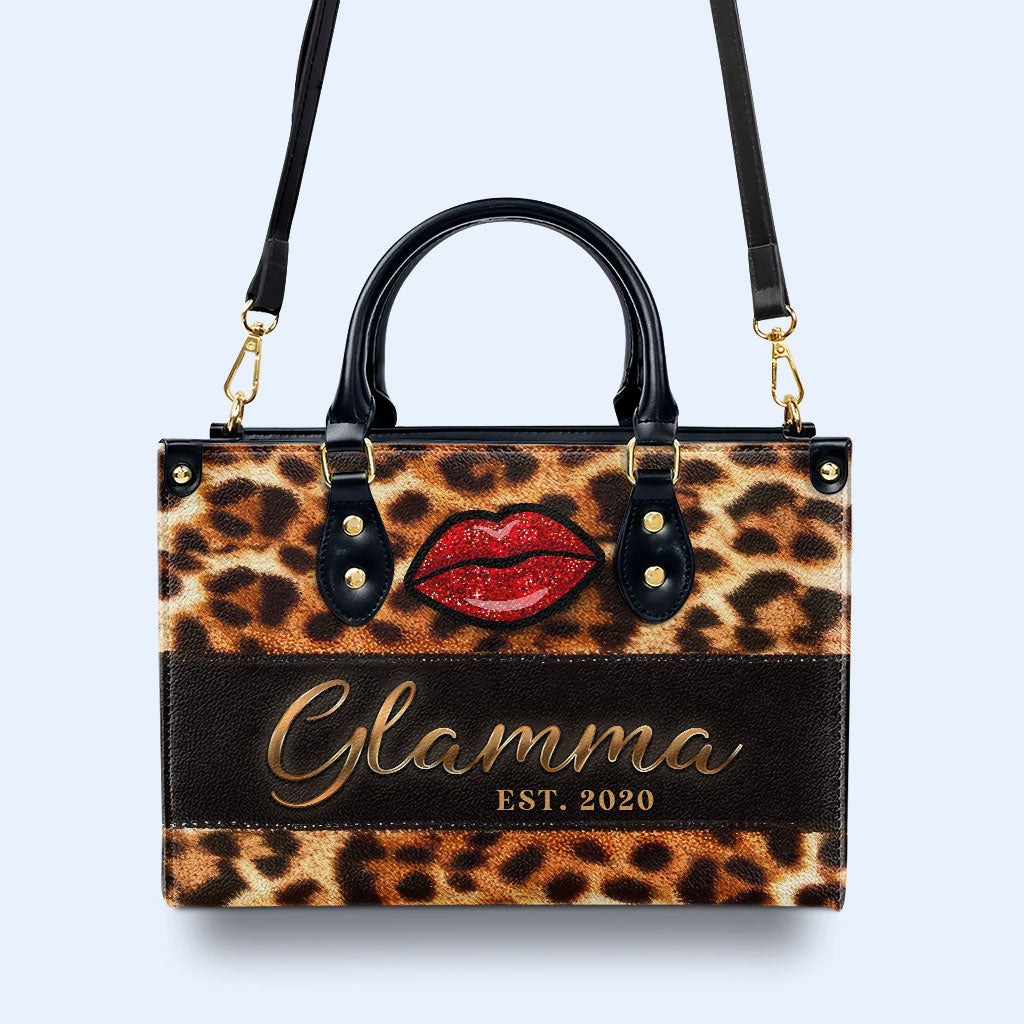 Glamma - Bolso de mano de piel personalizado - MM09