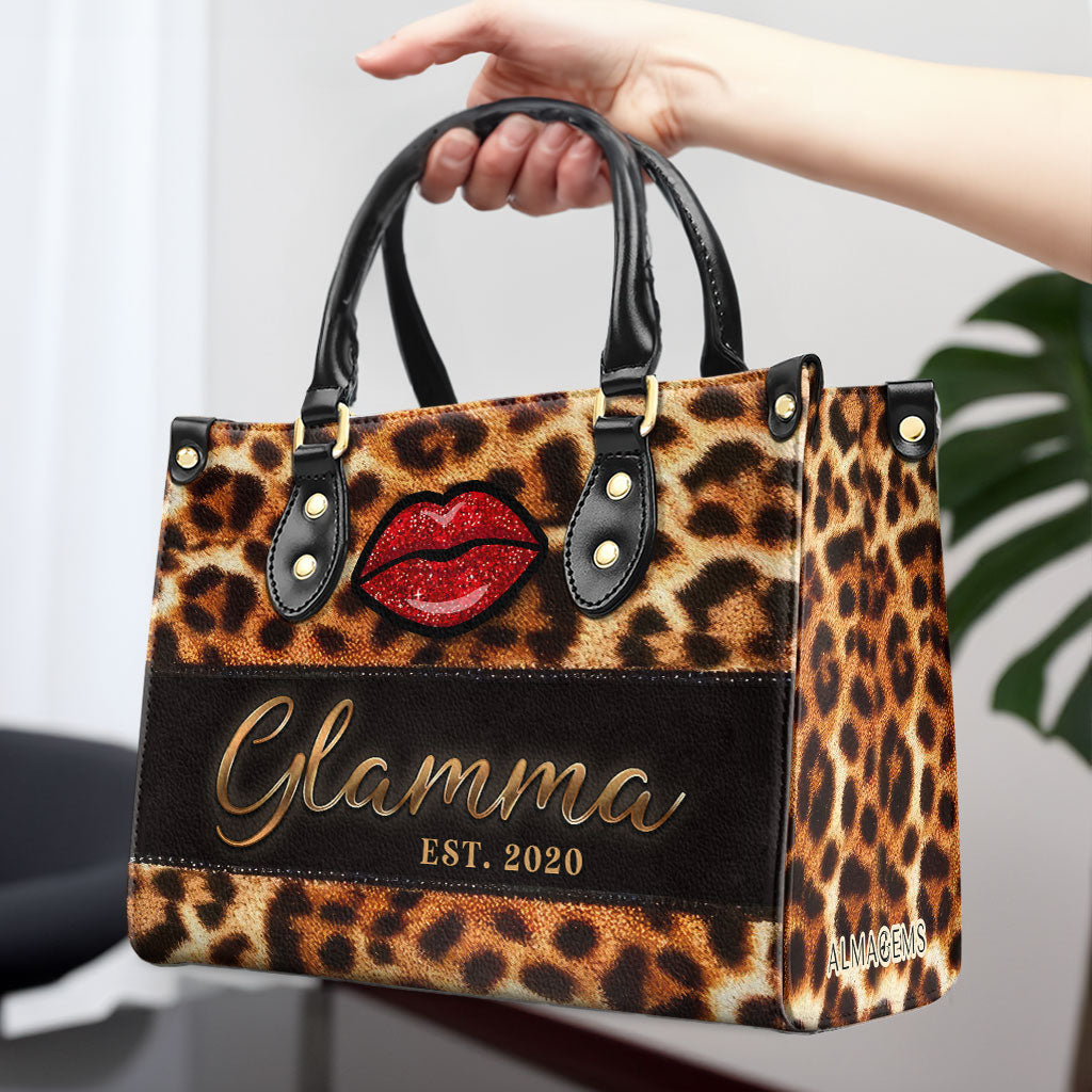 Glamma - Bolso de mano de piel personalizado - MM09