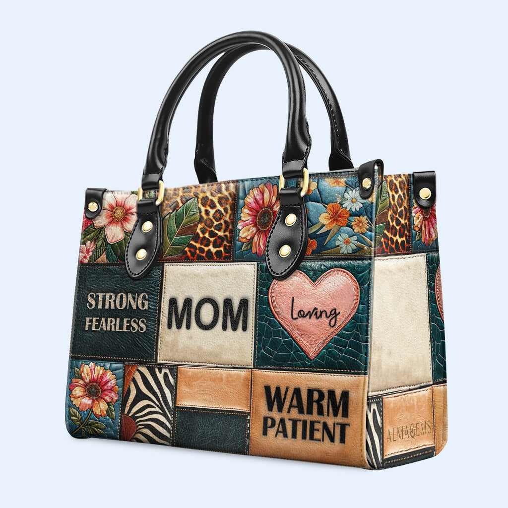 Mamá - Bolso de mano de piel personalizado - MM13