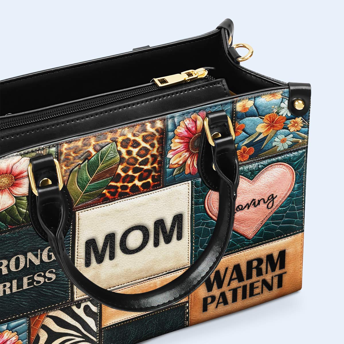 Mamá - Bolso de mano de piel personalizado - MM13
