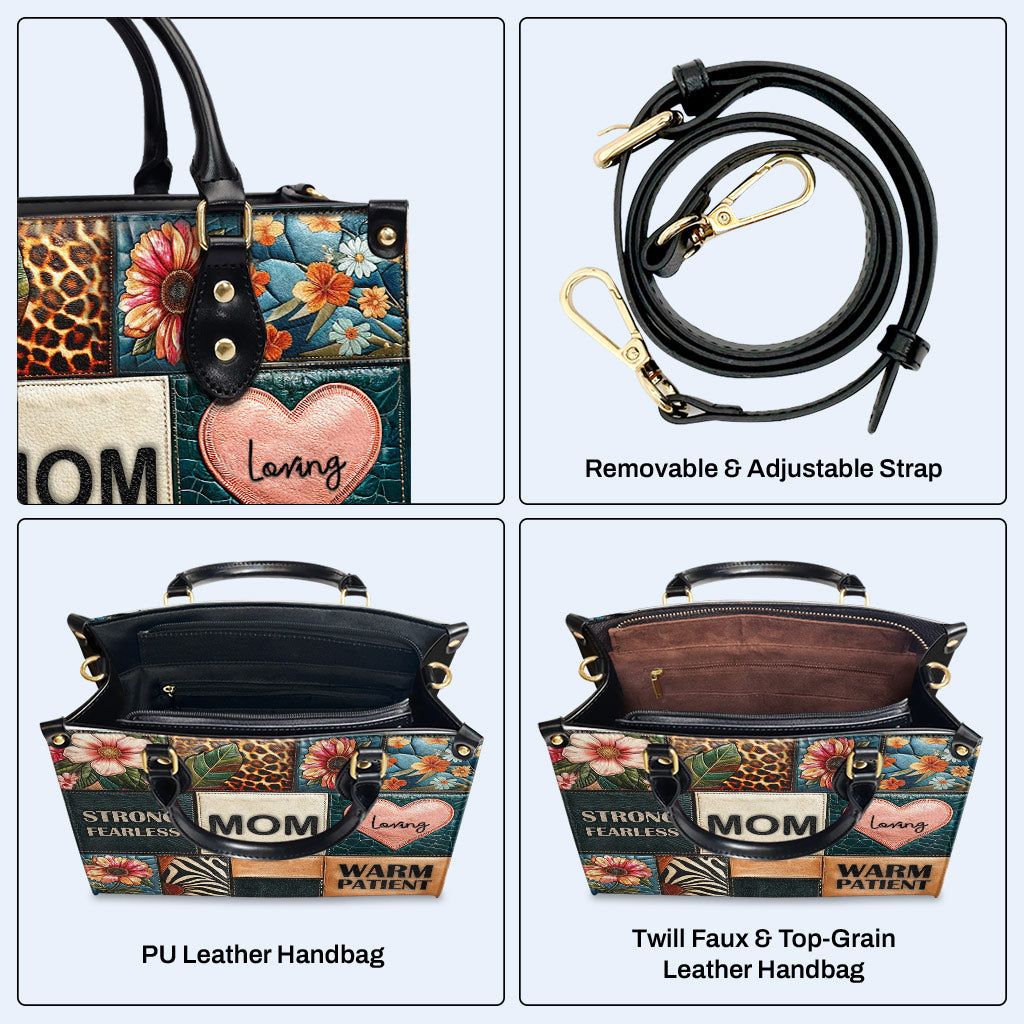 Mamá - Bolso de mano de piel personalizado - MM13