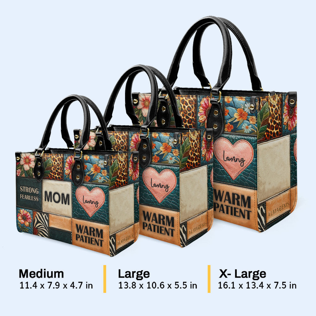Mamá - Bolso de mano de piel personalizado - MM13