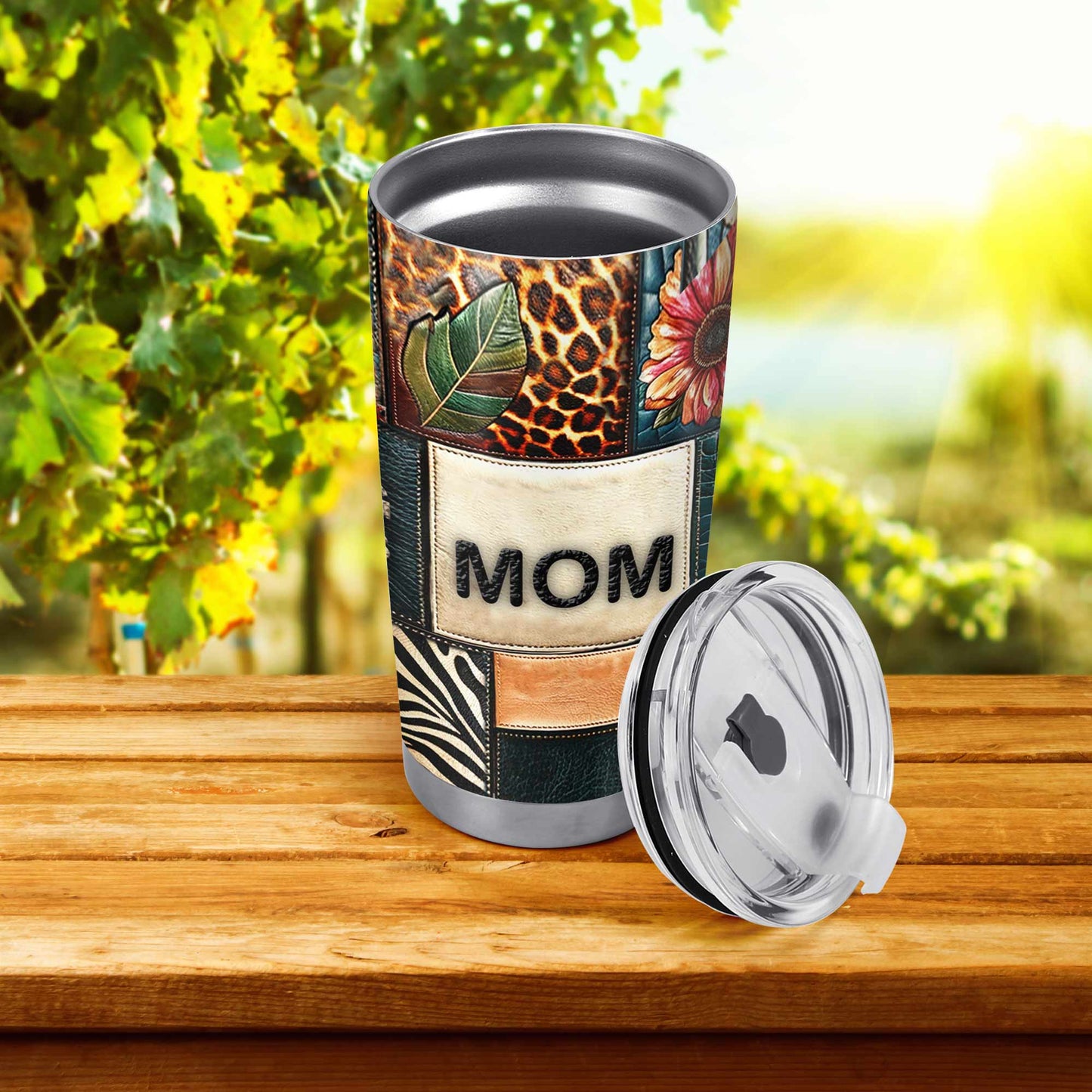 Maman - Gobelet personnalisé en acier inoxydable 20 oz 30 oz - MM13TB