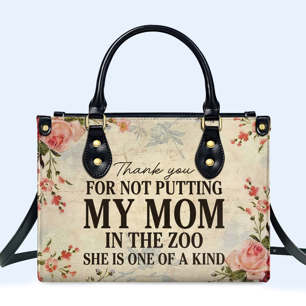 Elle est unique en son genre - Sac à main en cuir personnalisé - MM35