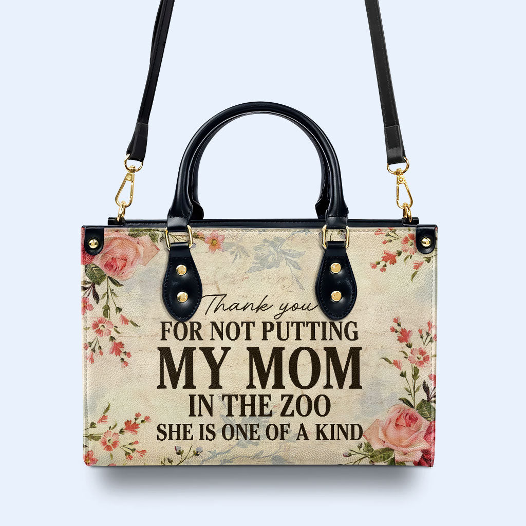 Elle est unique en son genre - Sac à main en cuir personnalisé - MM35