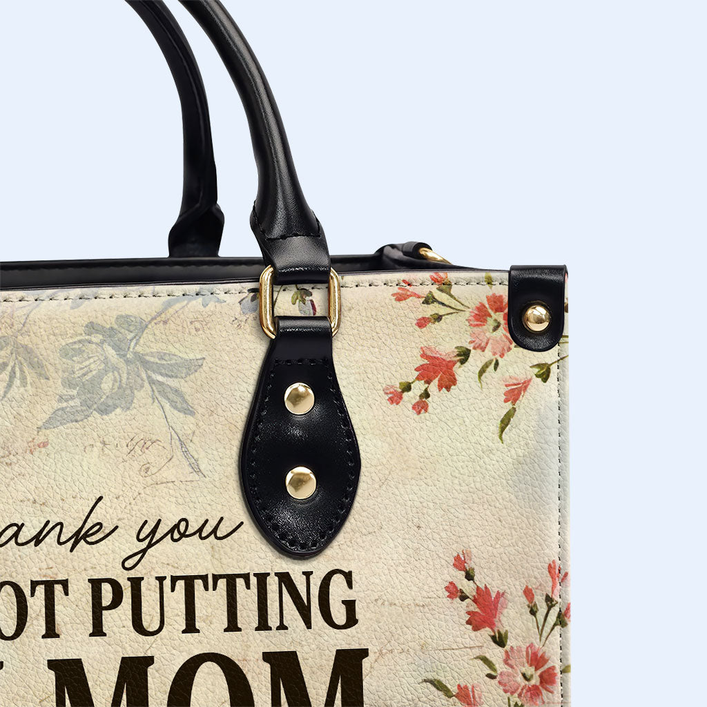 Elle est unique en son genre - Sac à main en cuir personnalisé - MM35