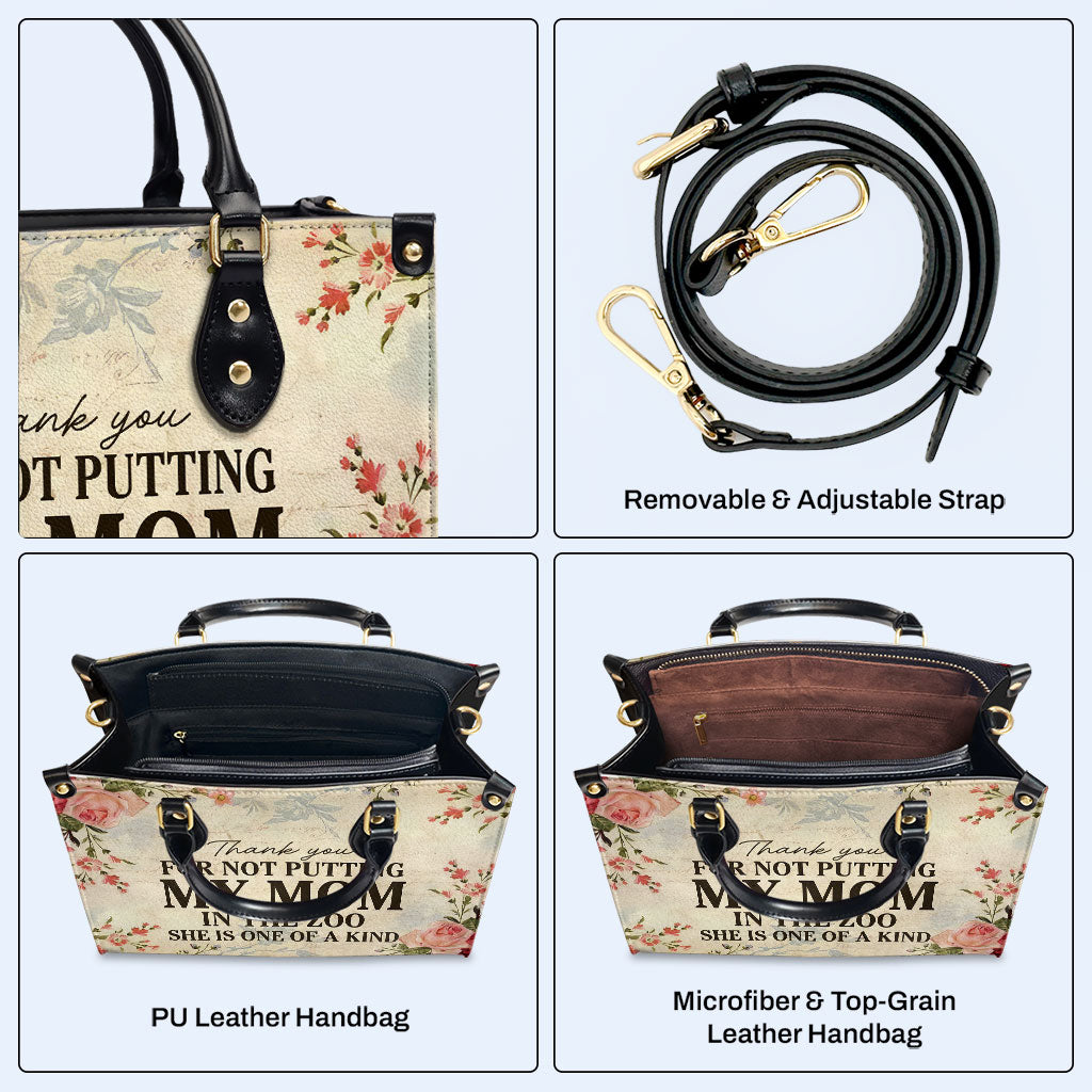 Elle est unique en son genre - Sac à main en cuir personnalisé - MM35