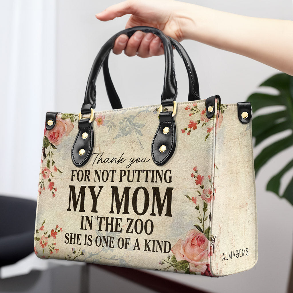 Elle est unique en son genre - Sac à main en cuir personnalisé - MM35