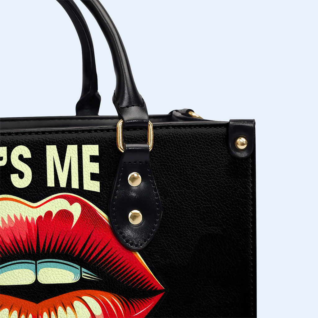 Trouble Maker - Bolso de mano de cuero personalizado - DB41