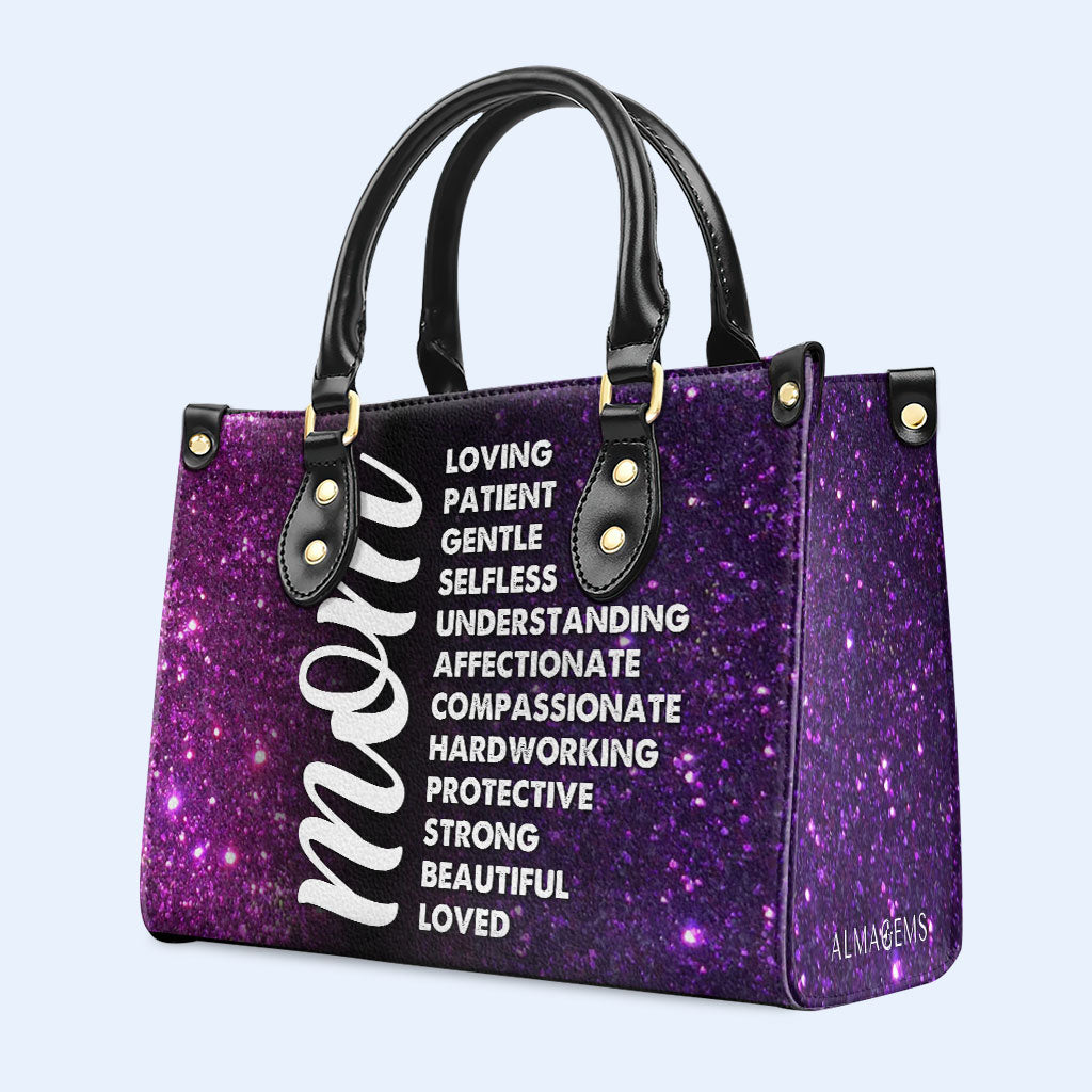 Maman - Sac à main en cuir personnalisé - MM46