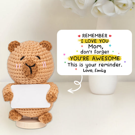 Remember I Love You Mom, Crochet Dolls