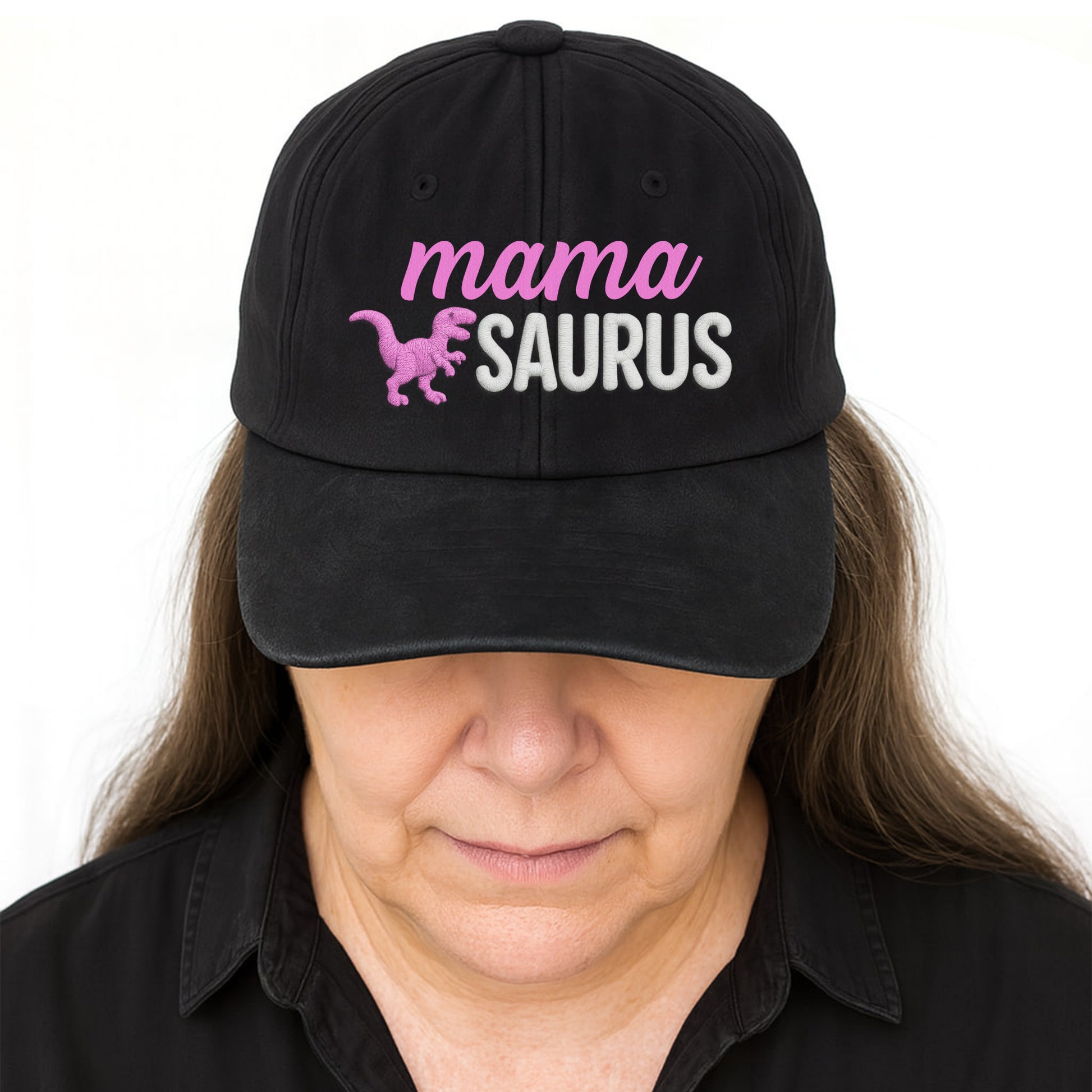 Mama Saurus With Dinosaur Design