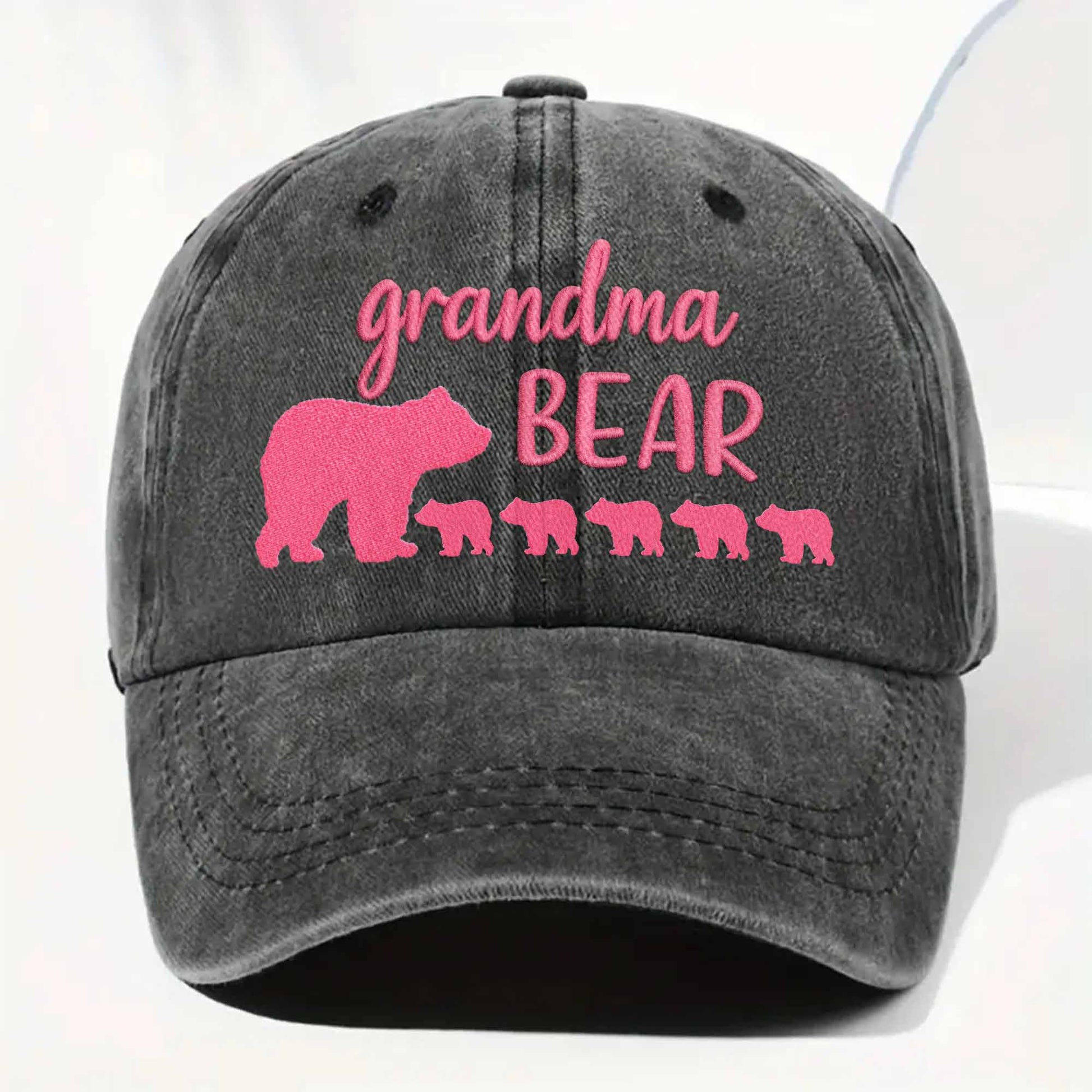 Mama Bear With Her Cubs