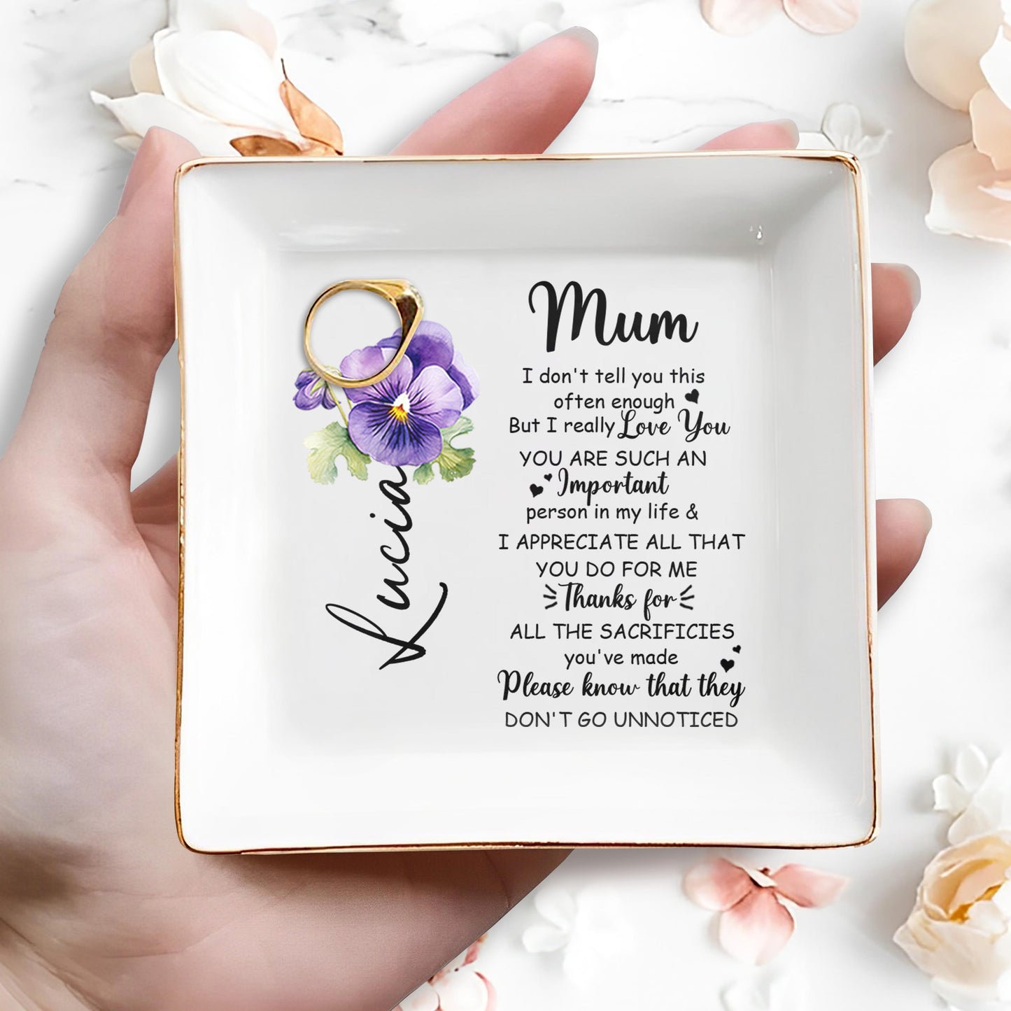 Mum, Thank You For Your Love And Sacrifices