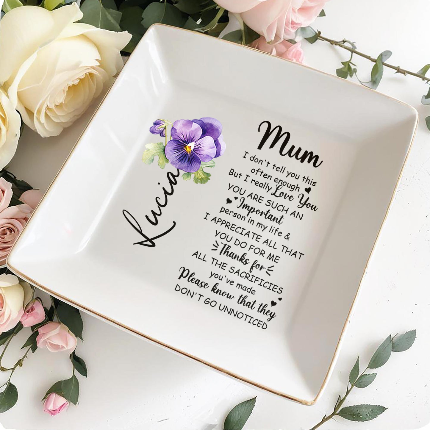 Mum, Thank You For Your Love And Sacrifices