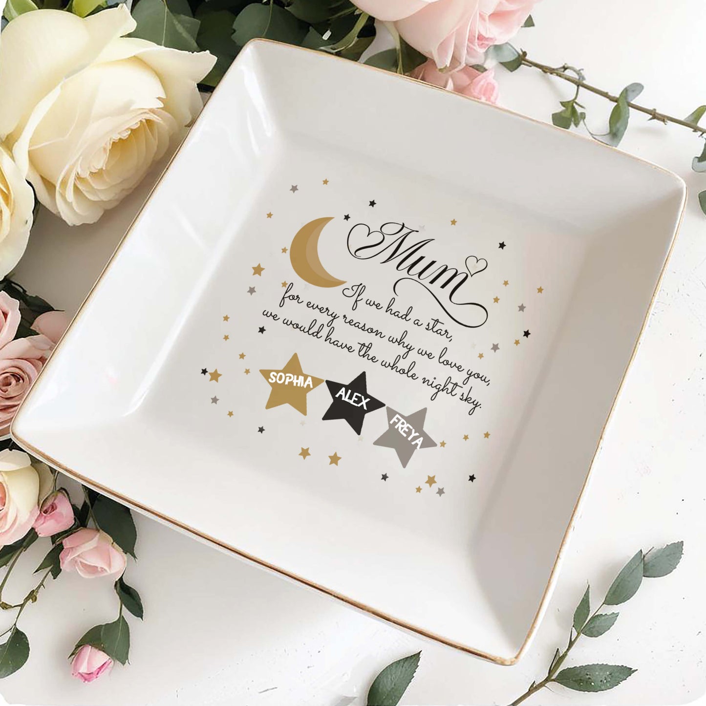 Whole Night Sky Stars And Moon Love Message