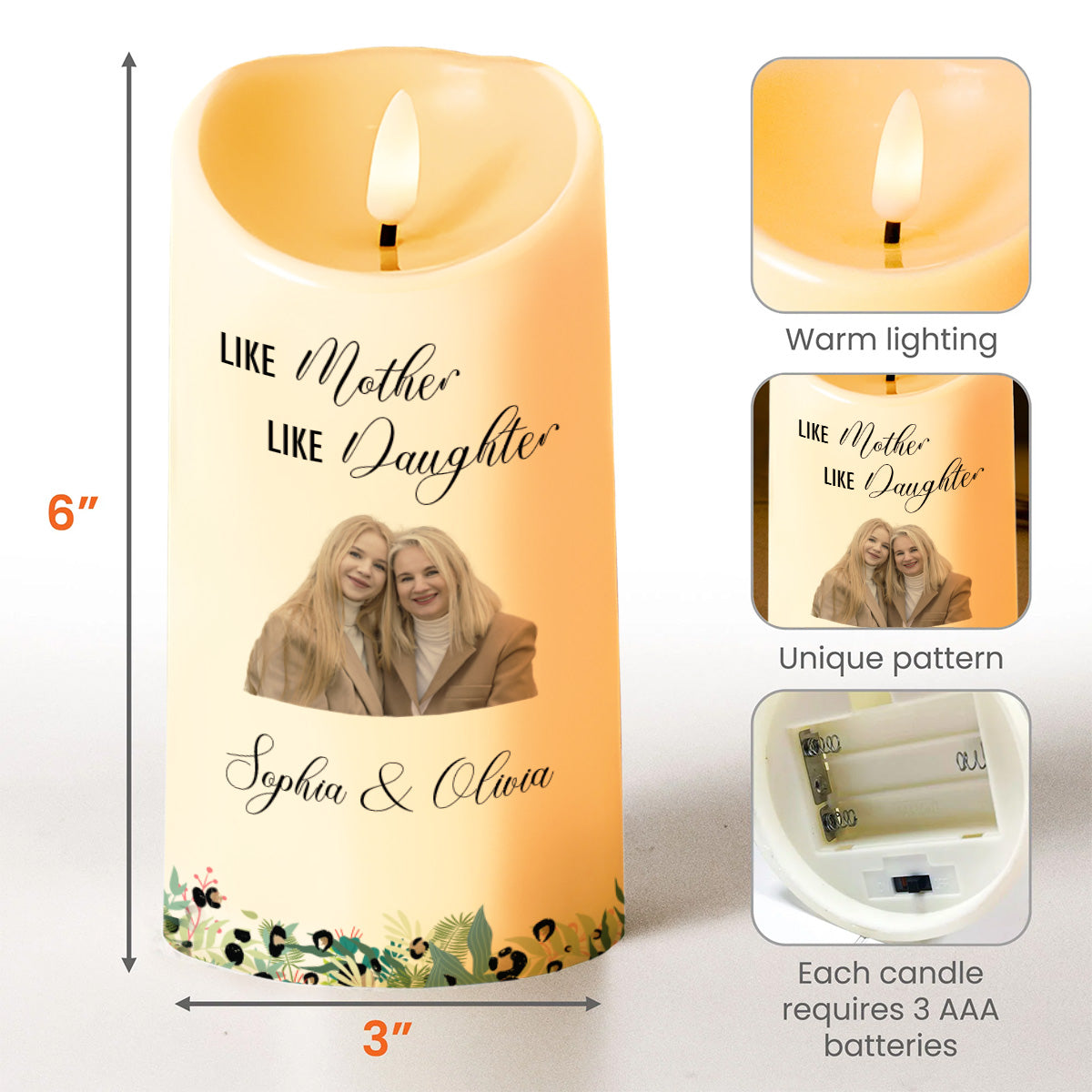 Like Mother Like Daughter, You're Awesome Reminder Candle