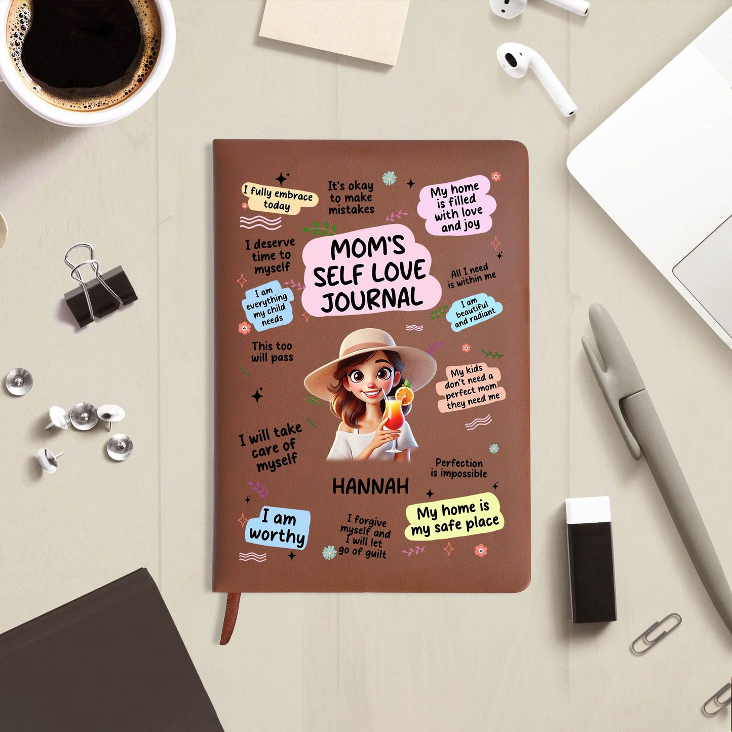 Embrace Self Love And Mindful Reflection Journal