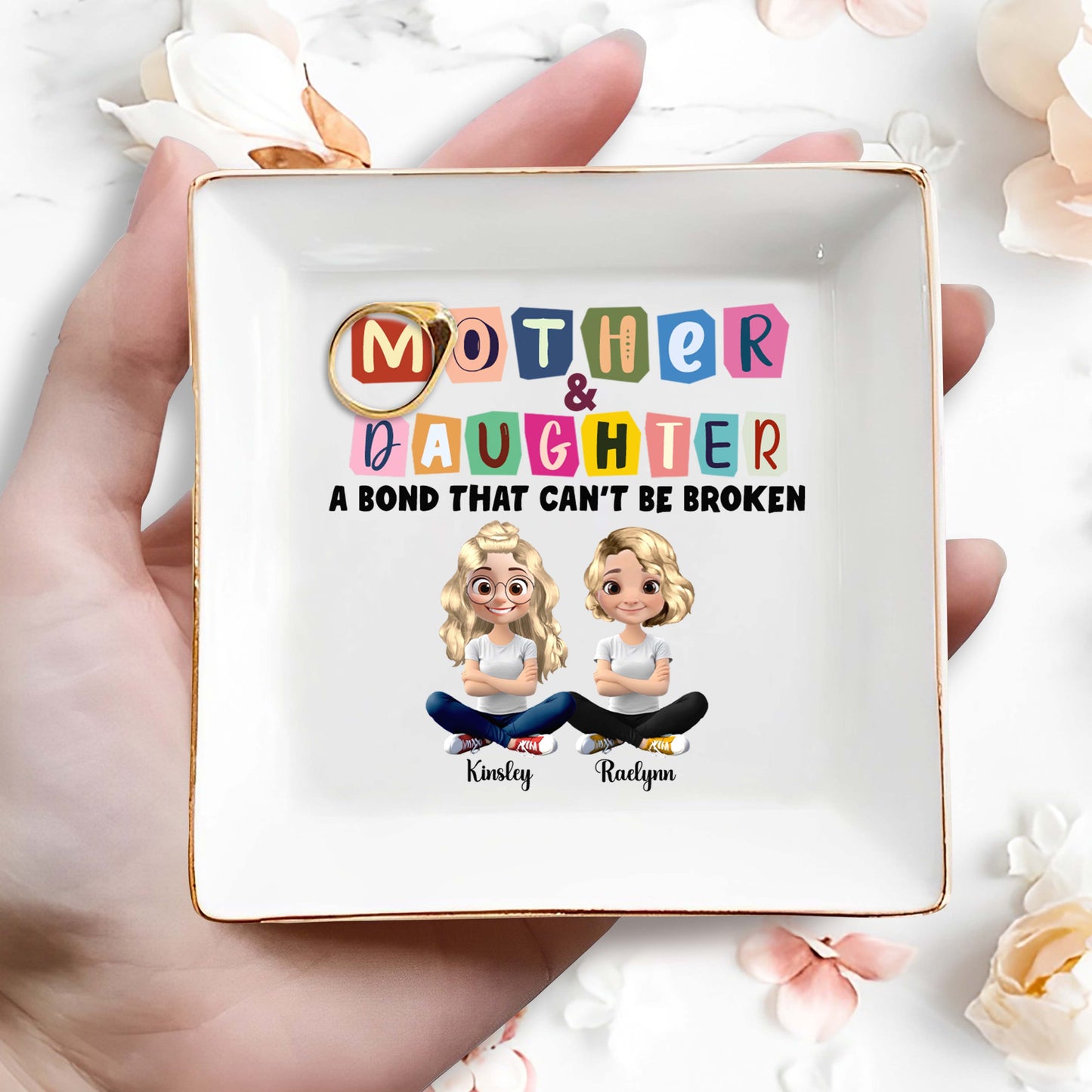Mother & Daughter, A Bond That Can't Be Broken, Cartoon Characters