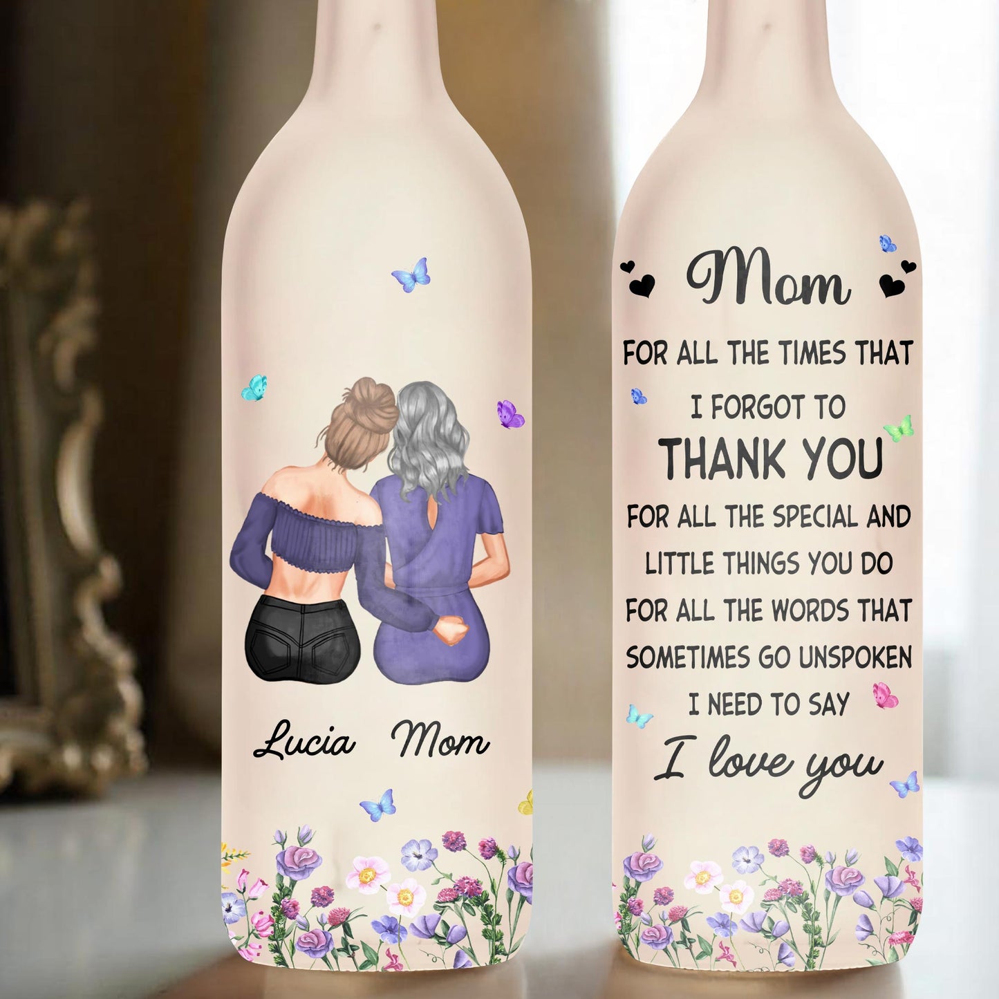 Mom, I Need To Say I Love You, Mother and Daughter