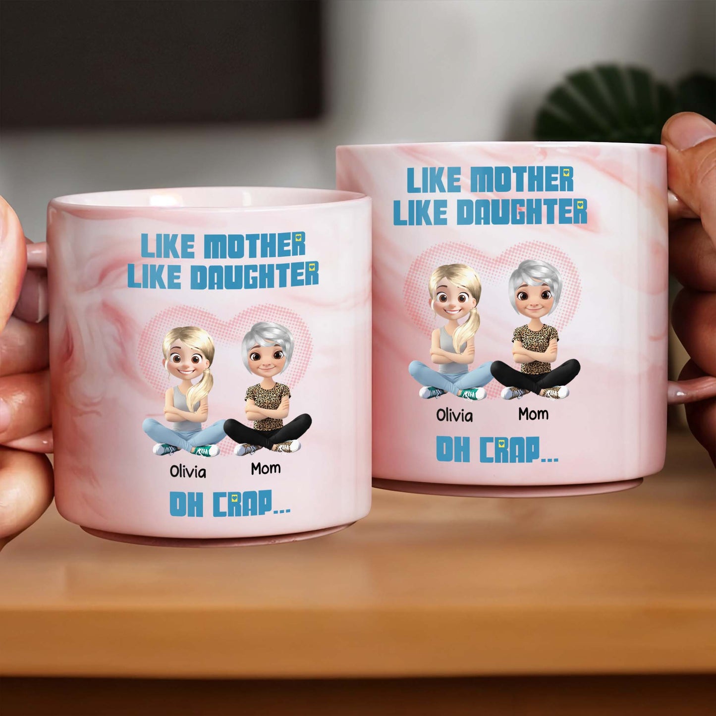 Like Mother Like Daughter Oh Crap, Cartoon Characters