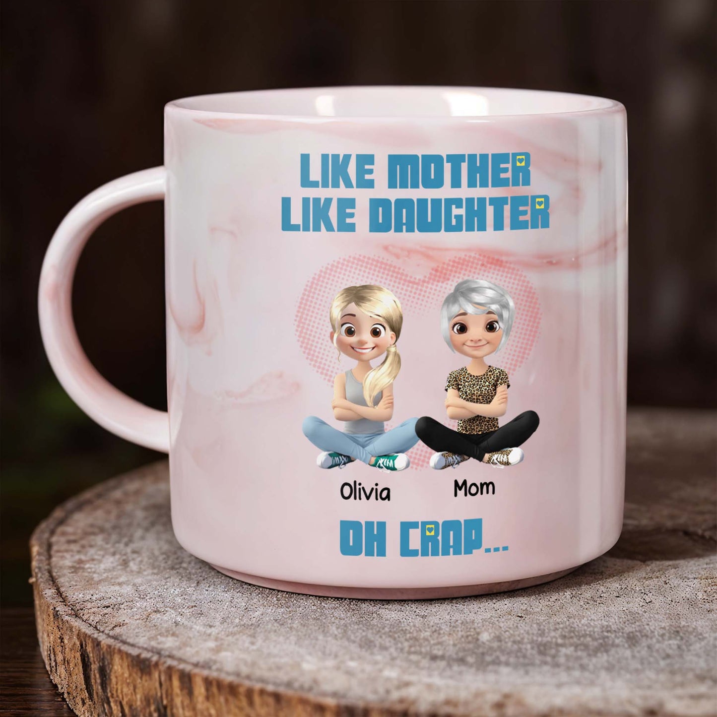 Like Mother Like Daughter Oh Crap, Cartoon Characters