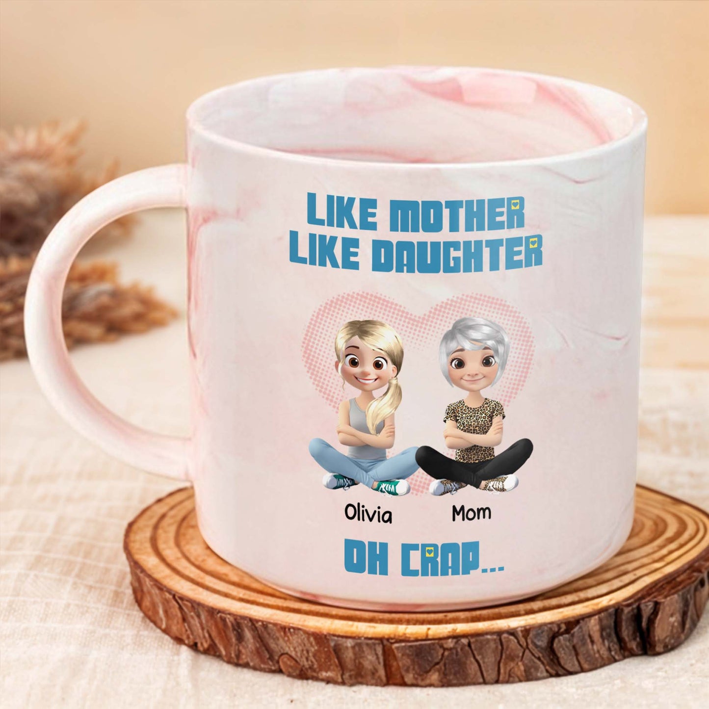 Like Mother Like Daughter Oh Crap, Cartoon Characters