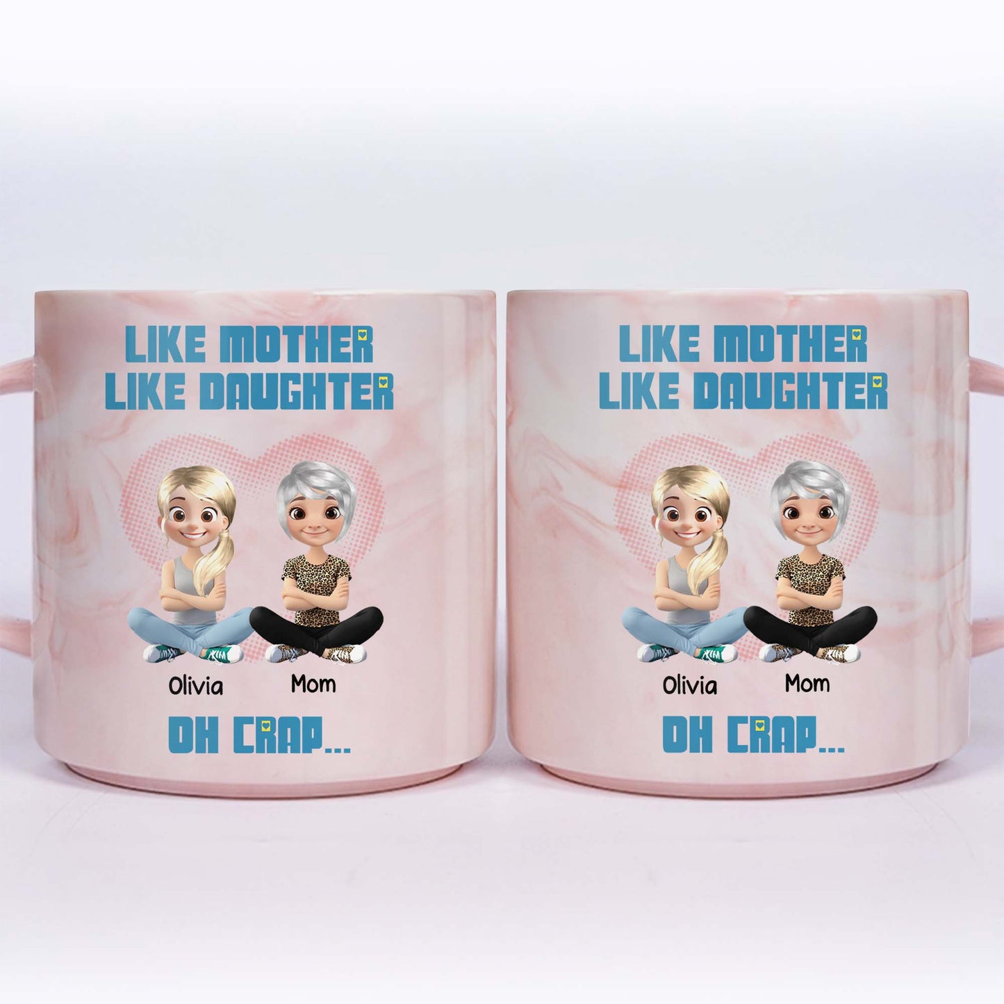 Like Mother Like Daughter Oh Crap, Cartoon Characters