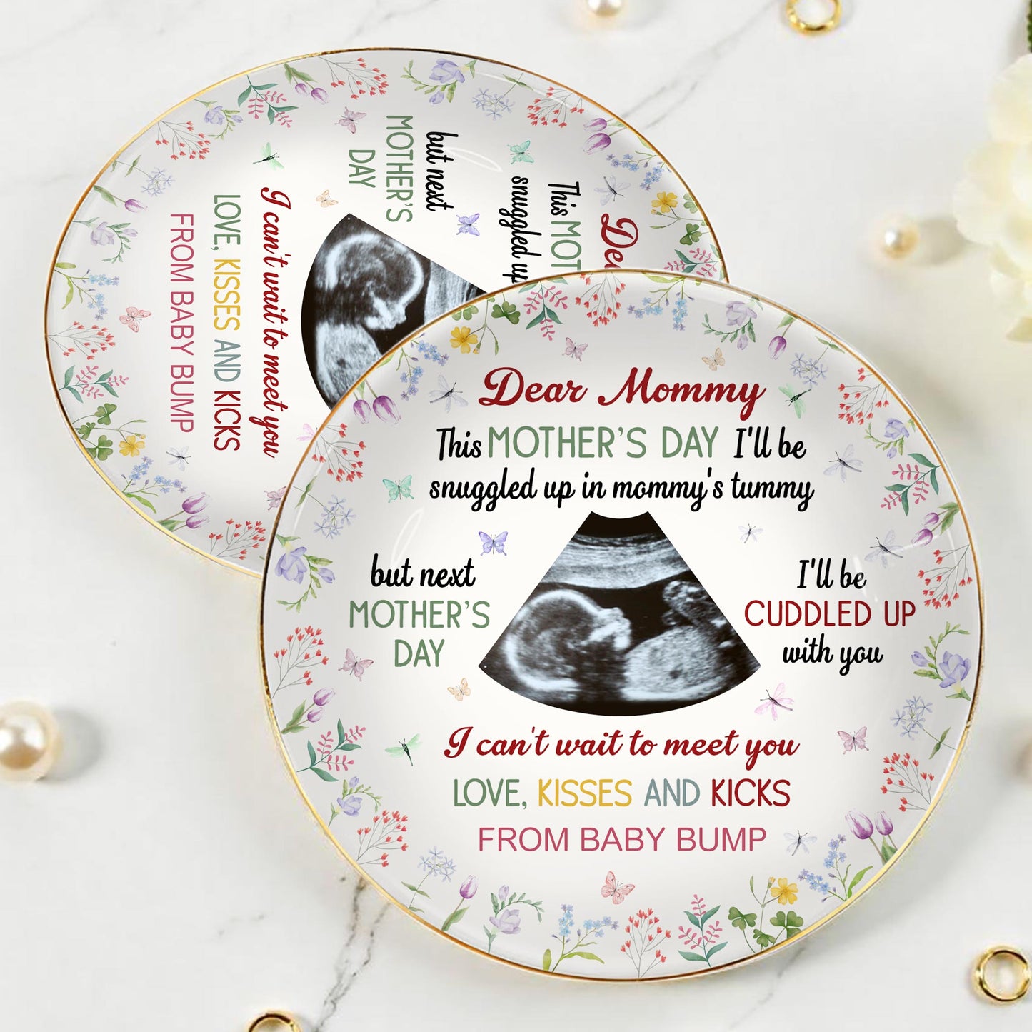 Dear Mommy, Love Kisses And Kicks From Baby Bump