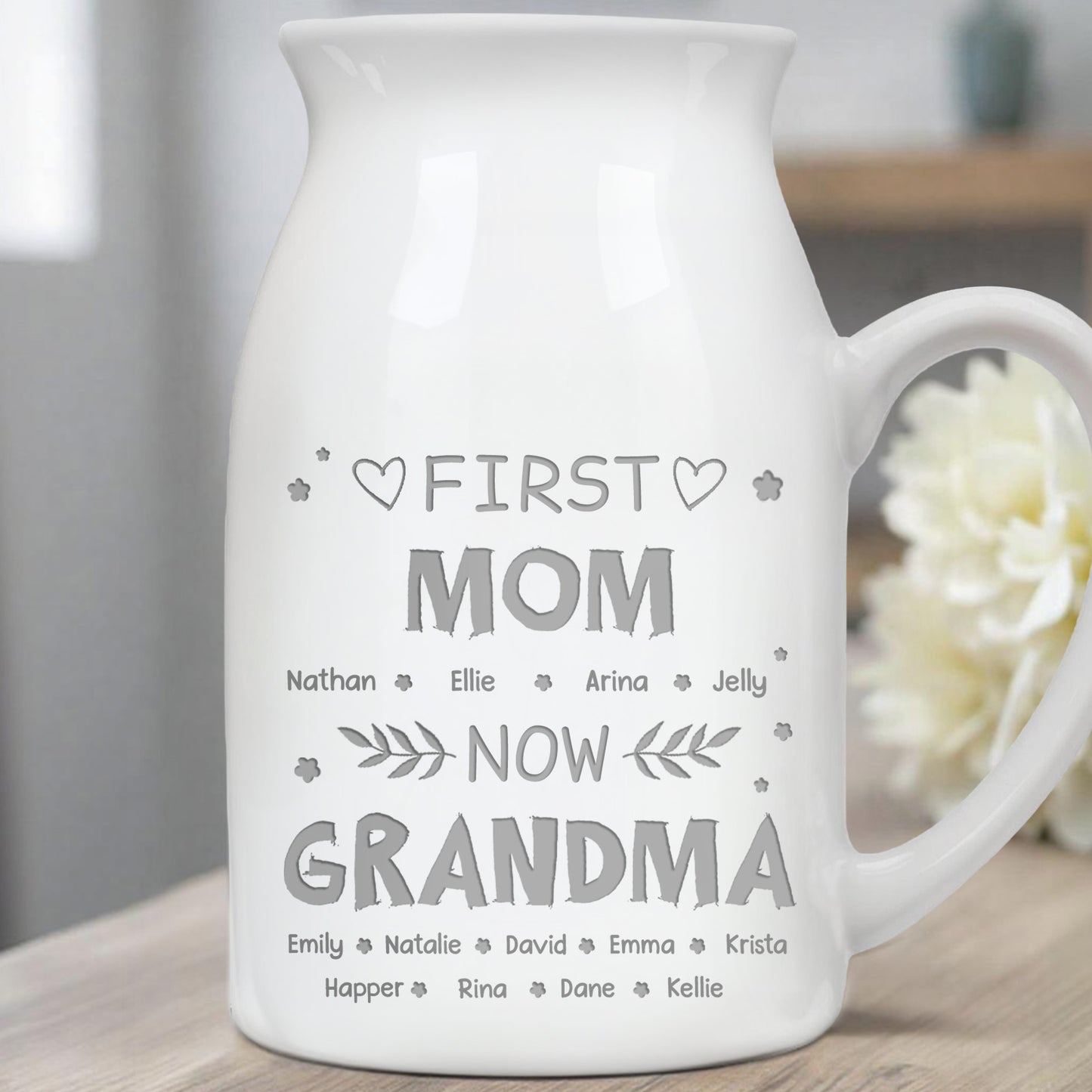 First Mom Now Grandma, Hearts and Leaves