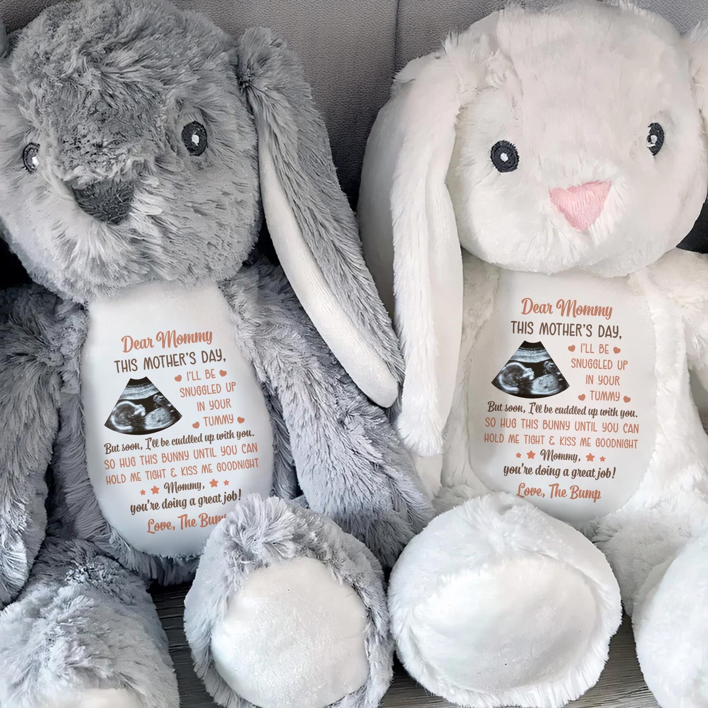 Dear Mommy This Mother’s Day, Bunny And Ultrasound Image