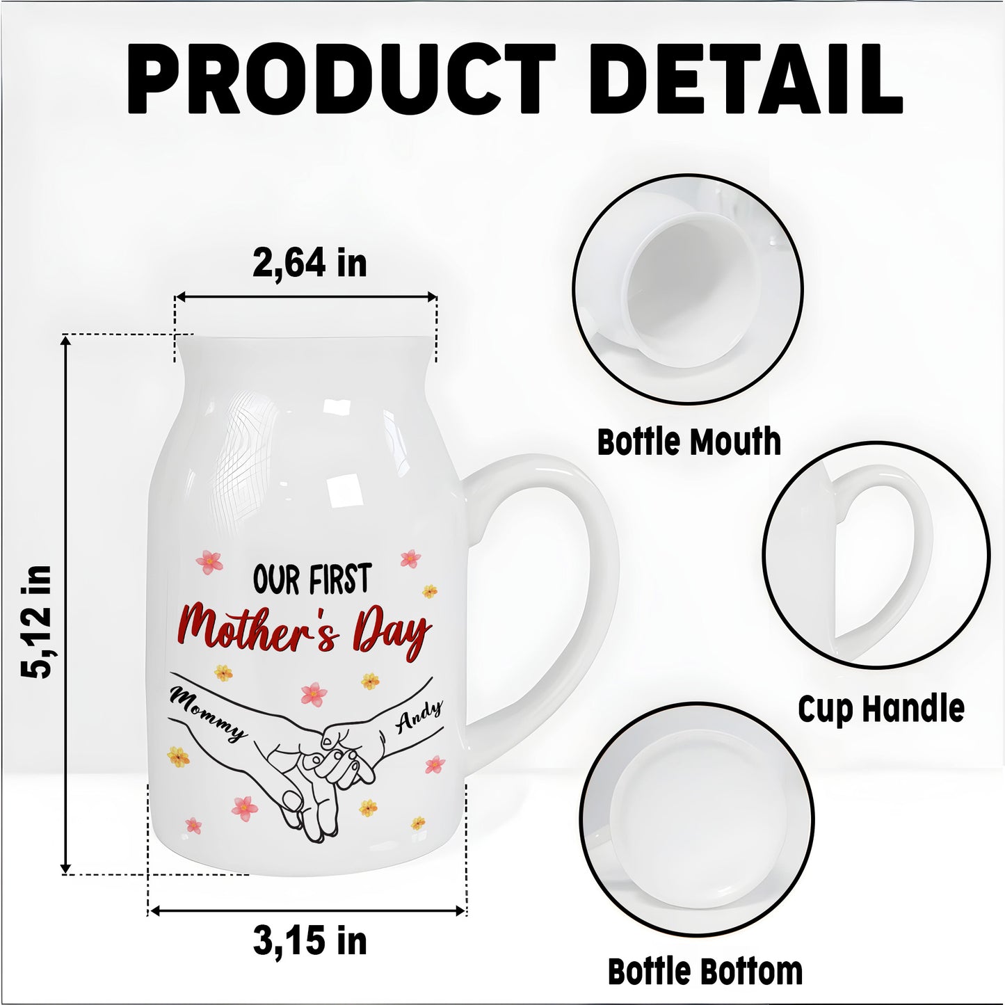 Our First Mother's Day, Flowers and Holding Hands