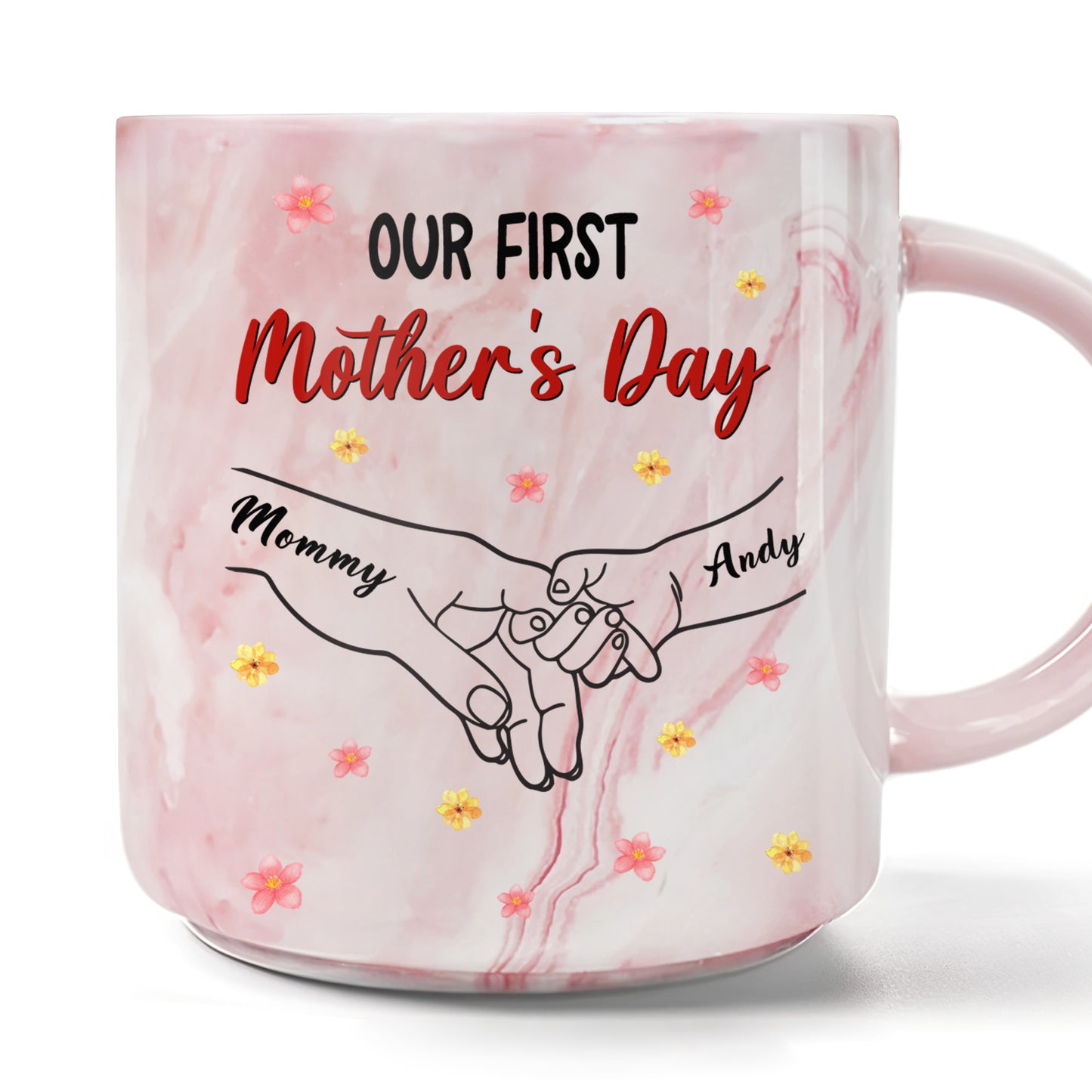 Our First Mother's Day, Flowers and Hand Holding