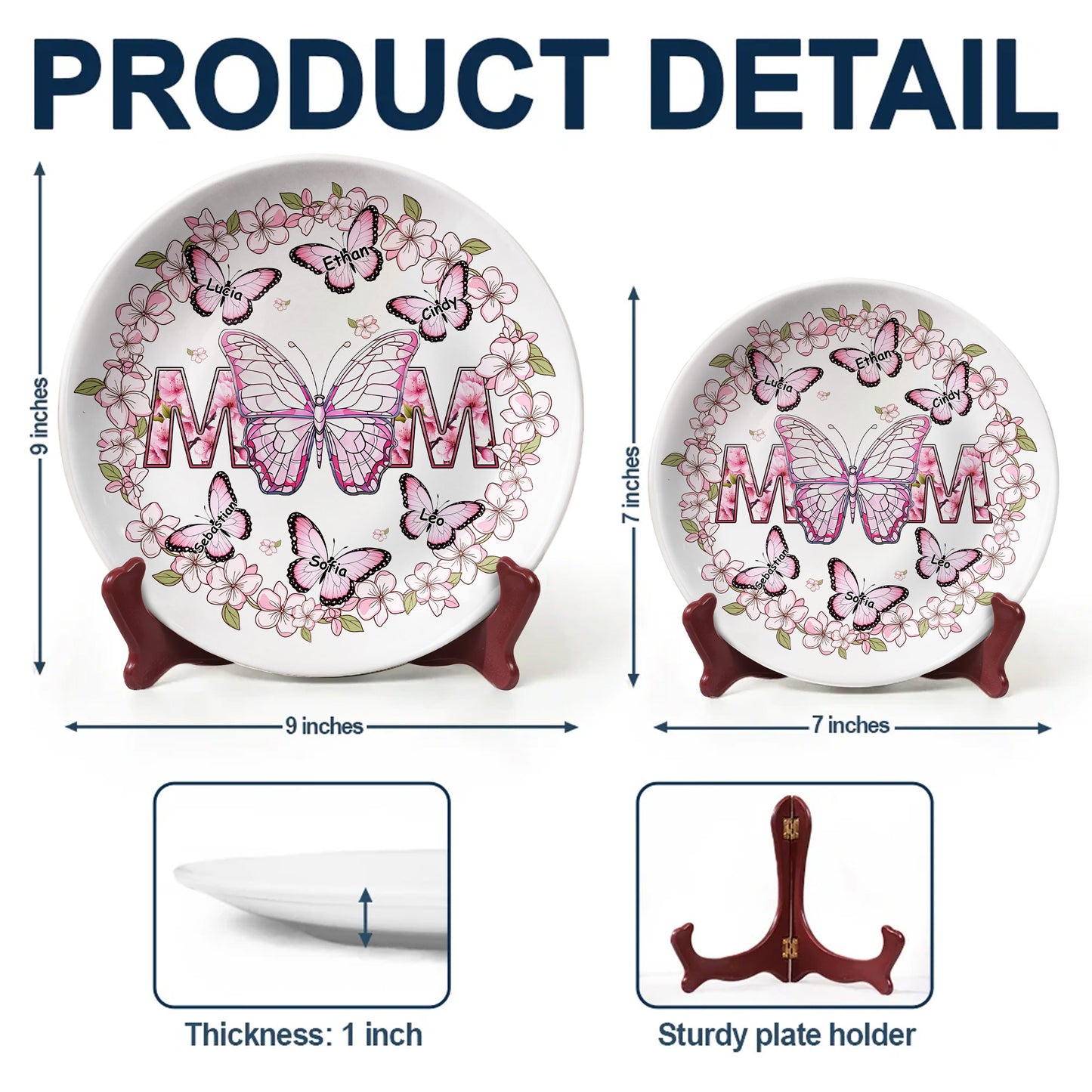 Celebrate Life's Beautiful Moments With Personalized Floral And Butterfly Artwork