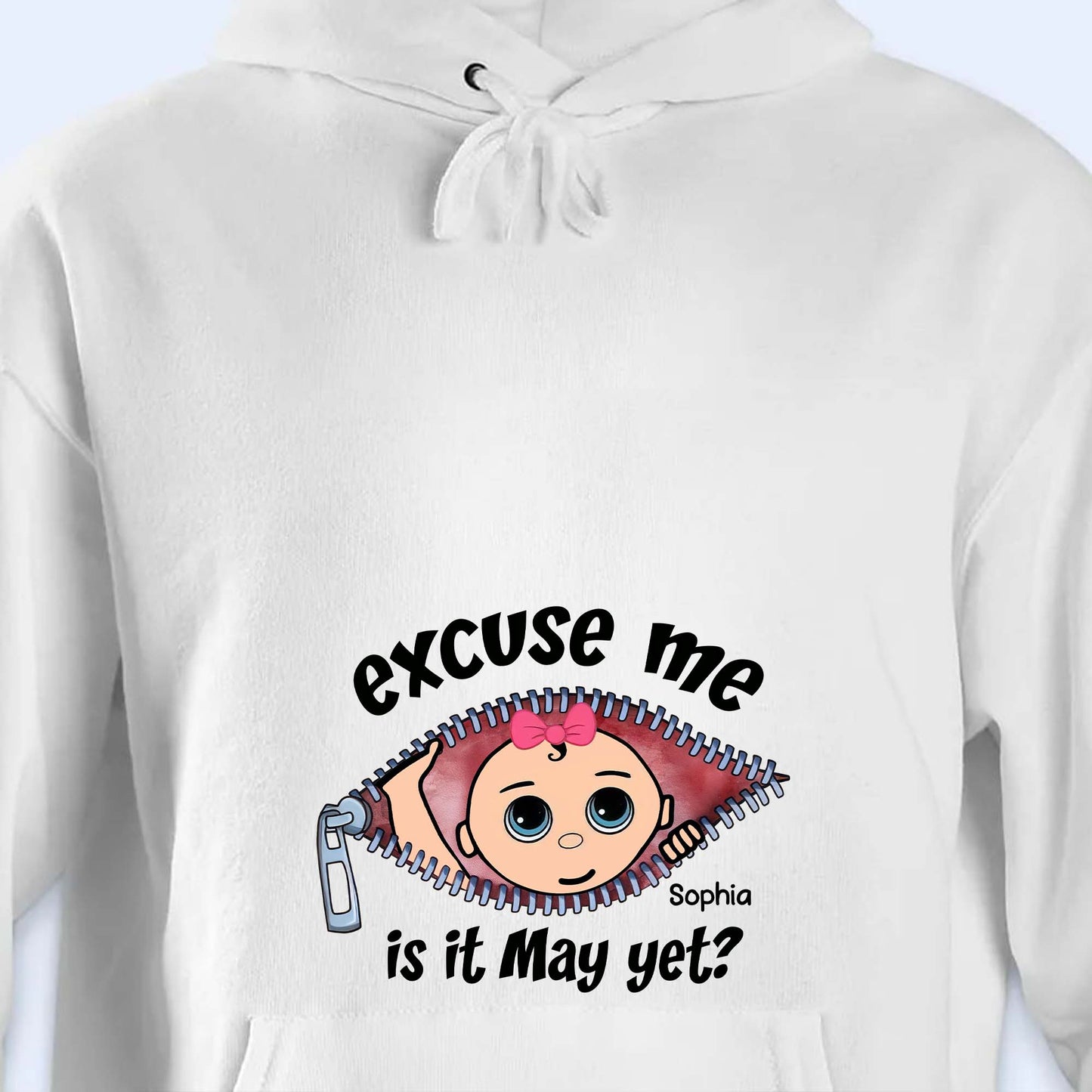 Excuse Me Is It May Yet? Baby Face And Zipper