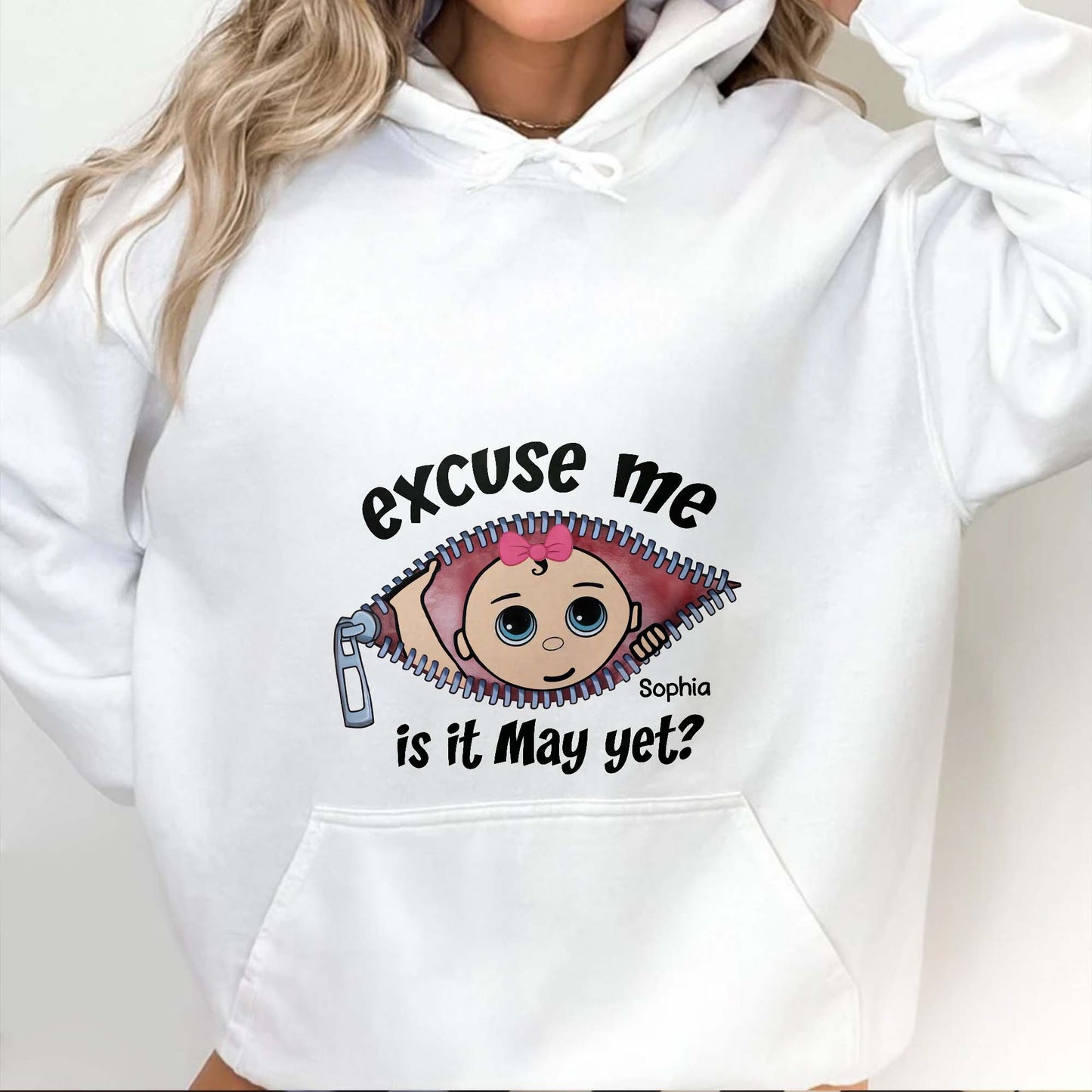 Excuse Me Is It May Yet? Baby Face And Zipper