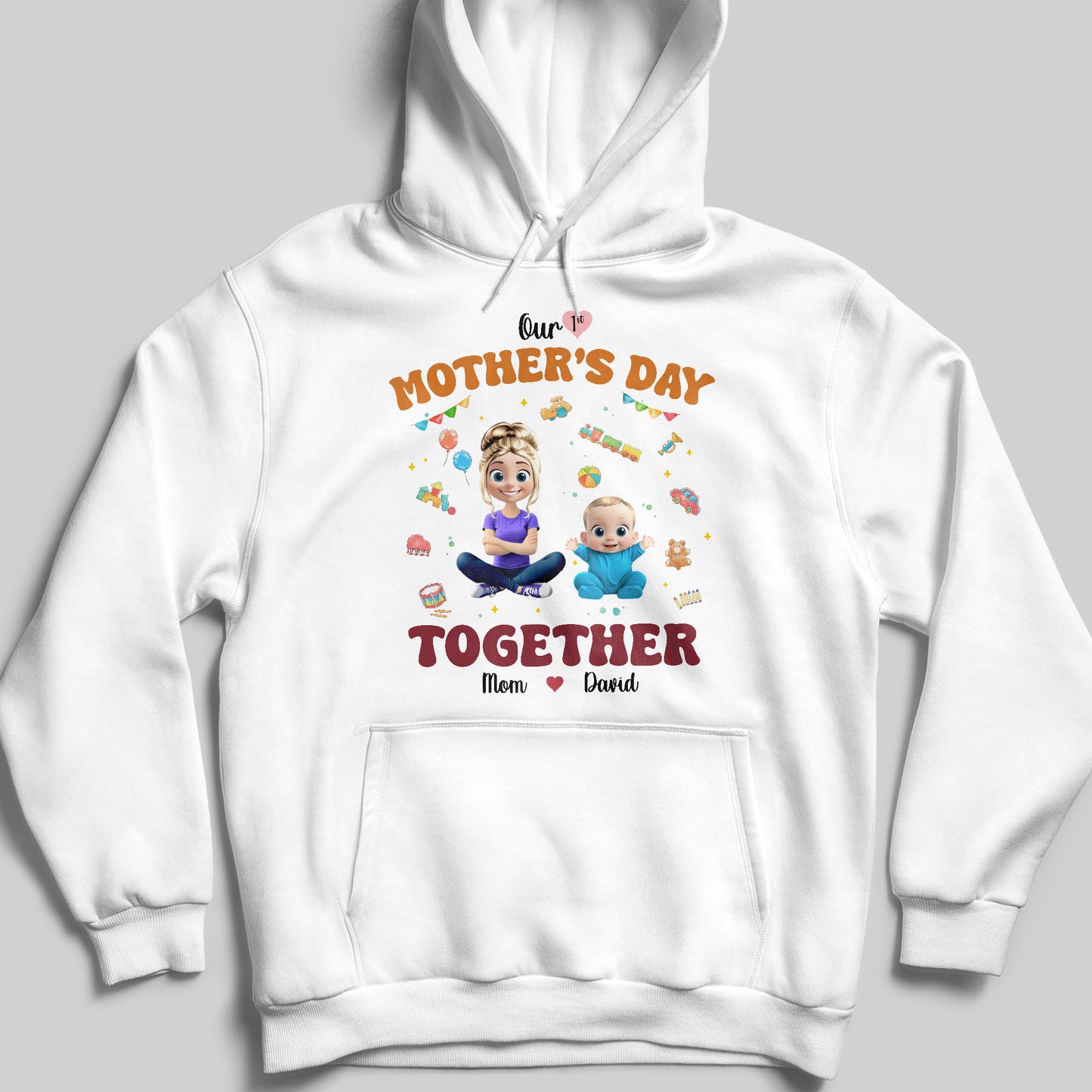 Our 1st Mother's Day Together, Cartoon Characters and Baby Items