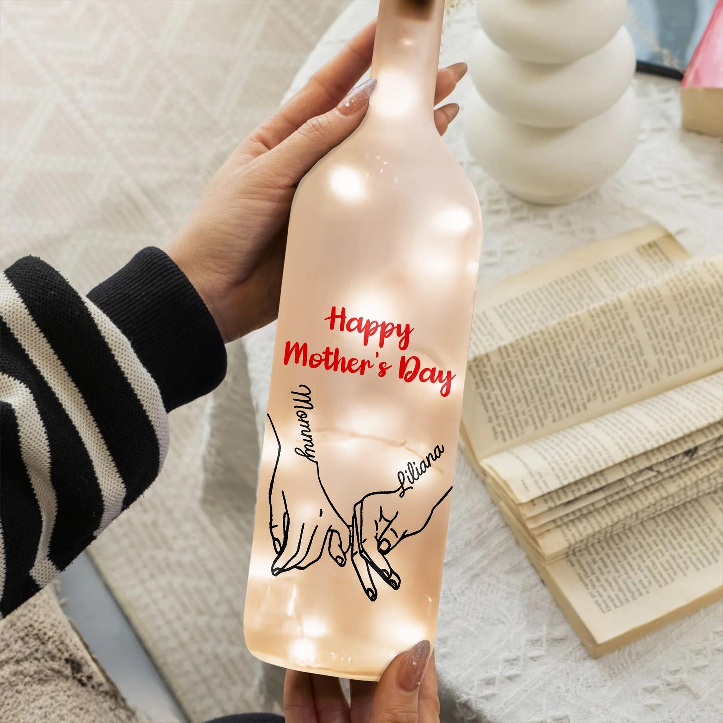 Happy Mother's Day, To My Mom, Hearts