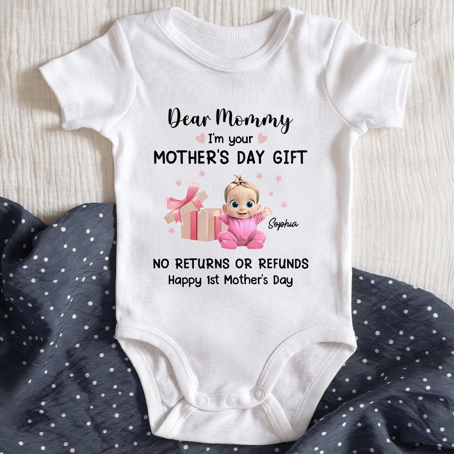 Dear Mommy, I'm Your Mother's Day Gift, Baby and Gift Box