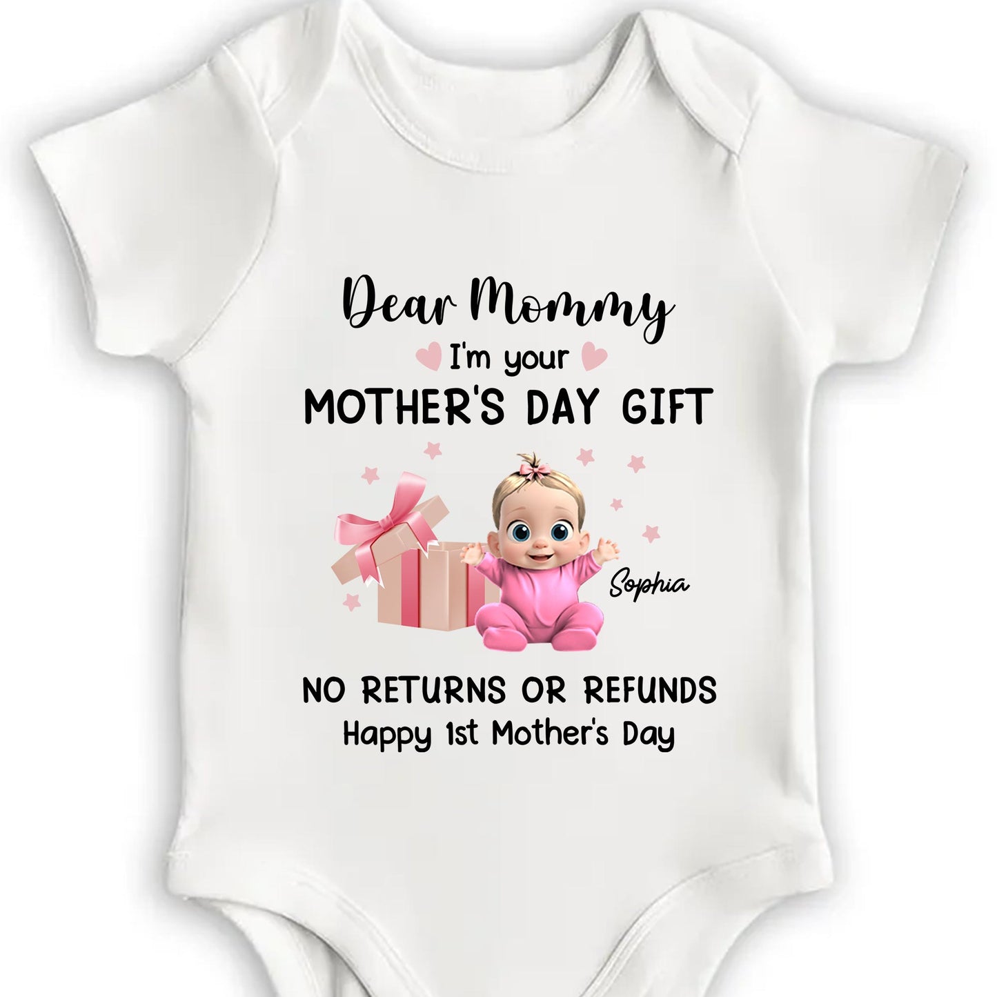 Dear Mommy, I'm Your Mother's Day Gift, Baby and Gift Box