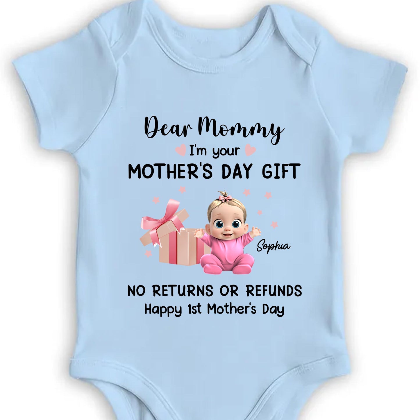 Dear Mommy, I'm Your Mother's Day Gift, Baby and Gift Box