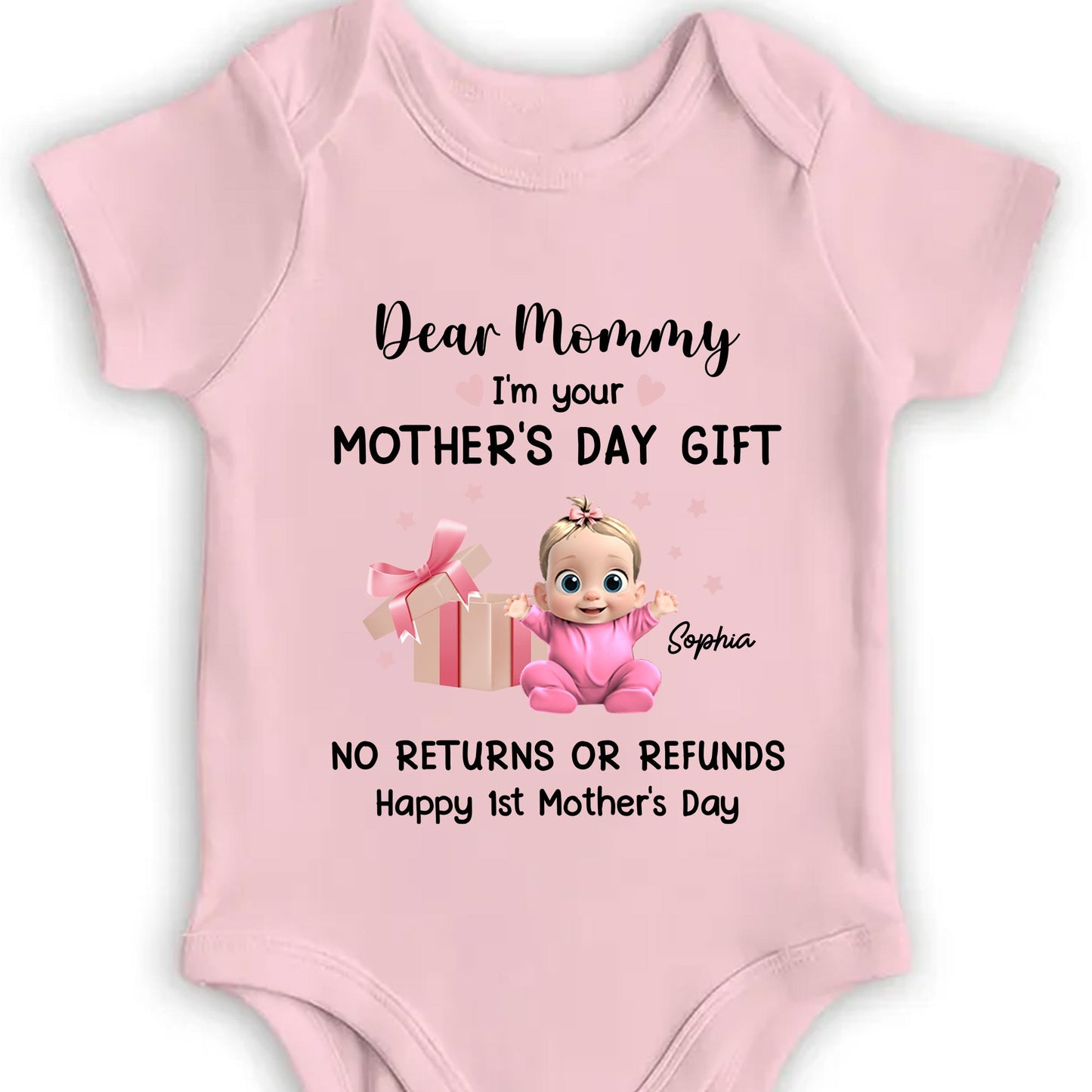 Dear Mommy, I'm Your Mother's Day Gift, Baby and Gift Box