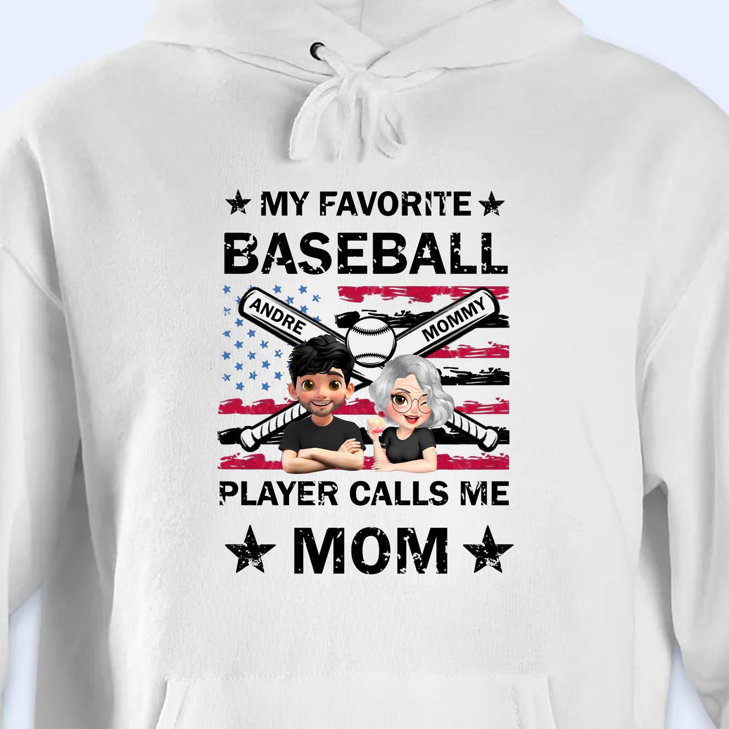 My Favorite Baseball Player Calls Me Mom, Baseball and Stars