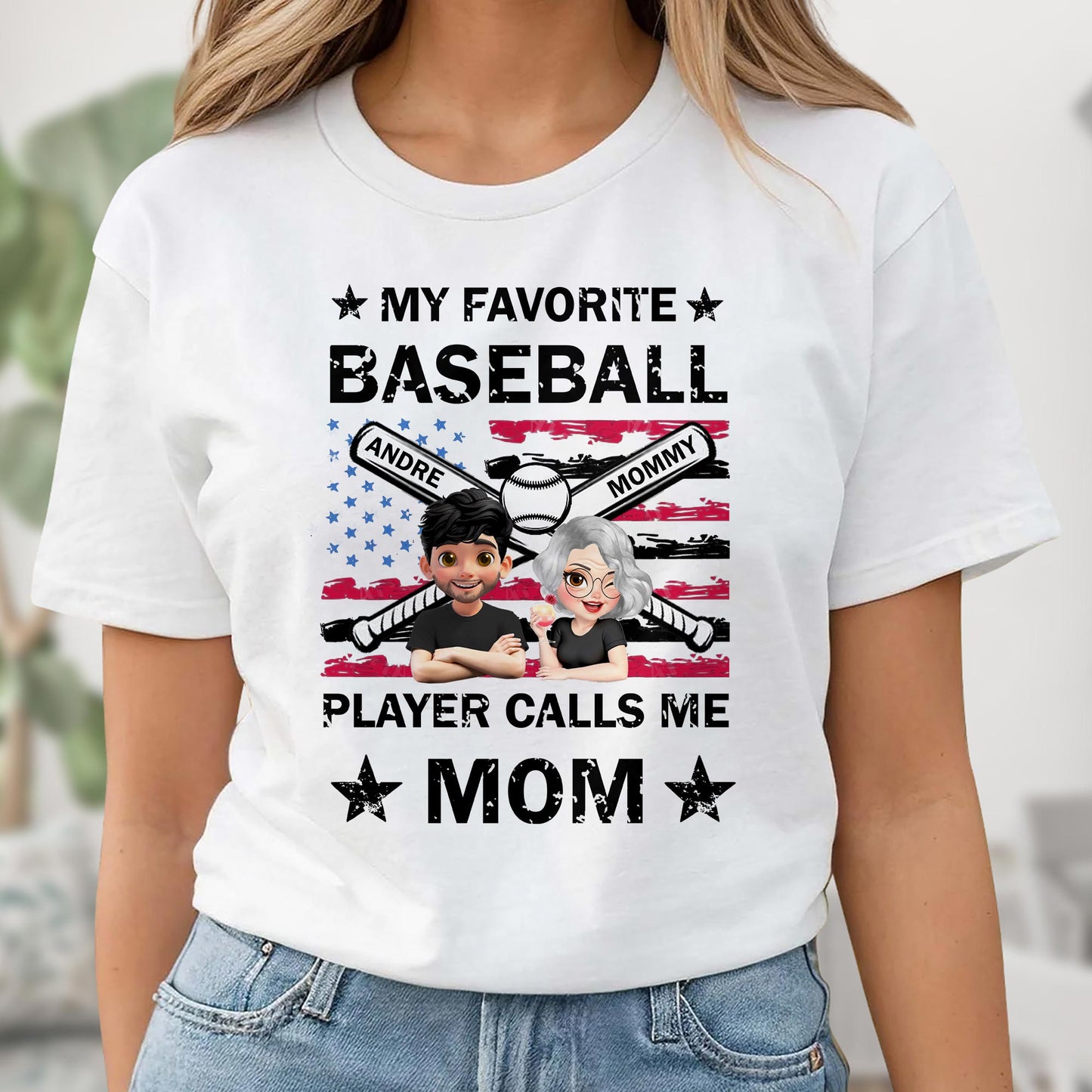 My Favorite Baseball Player Calls Me Mom, Baseball and Stars