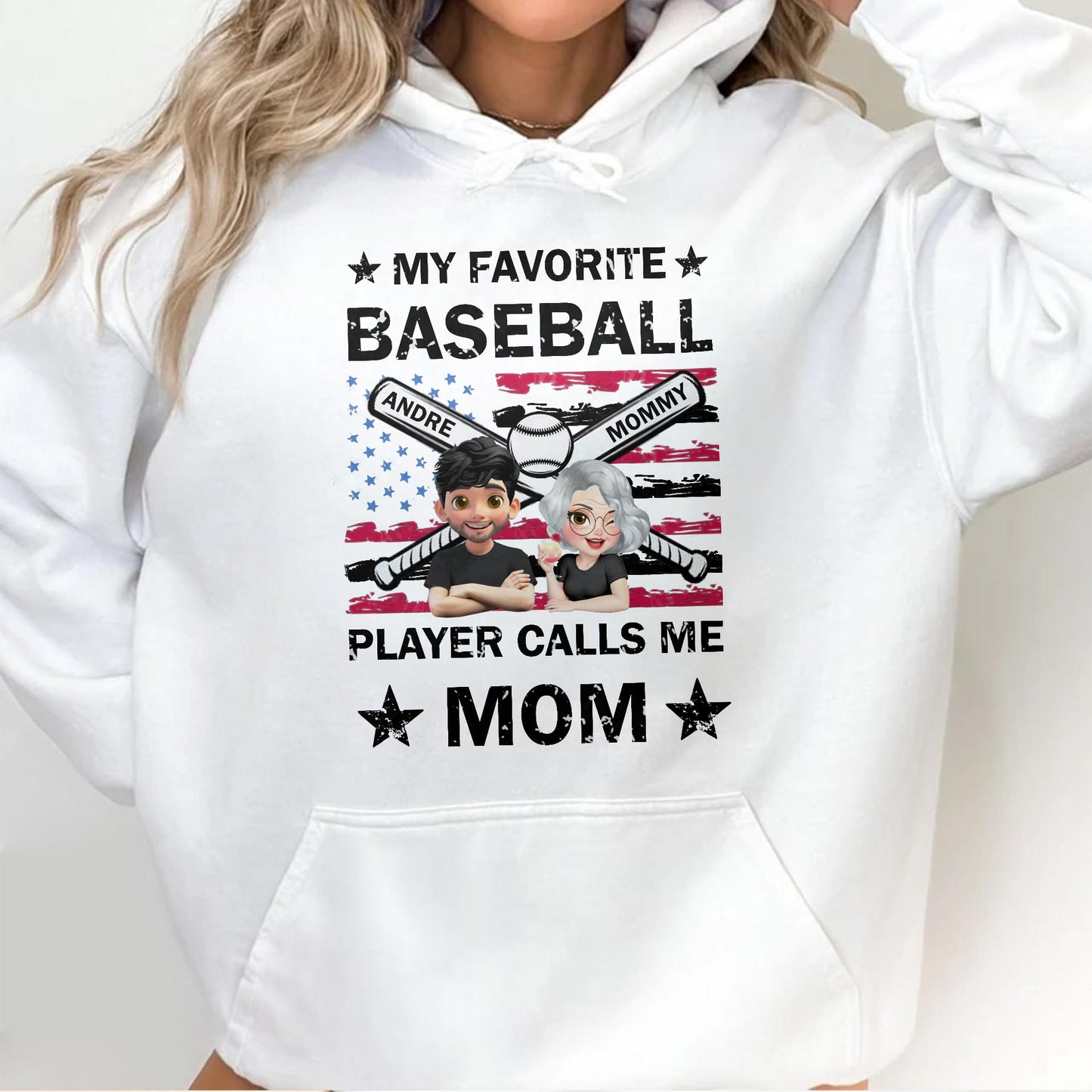My Favorite Baseball Player Calls Me Mom, Baseball and Stars