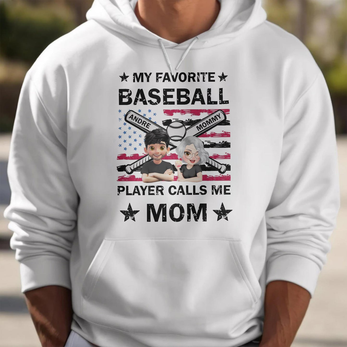 My Favorite Baseball Player Calls Me Mom, Baseball and Stars