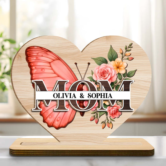 Celebrate The Timeless Connection, Butterfly And Floral Accents