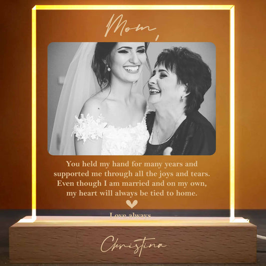 Heart Always Tied To Home, Photo Of Mother And Daughter