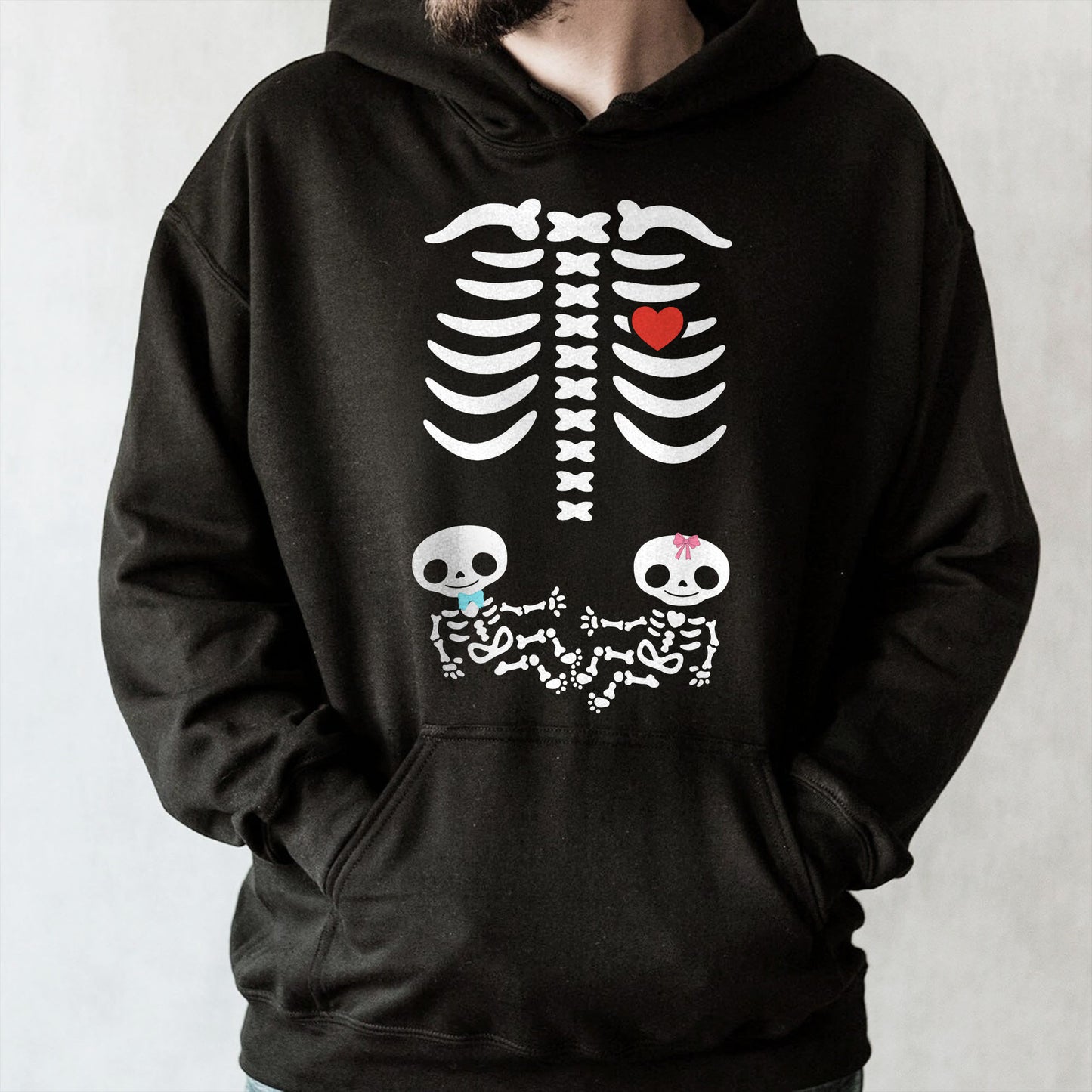 To My Forever Love, I Love You To The Moon And Back, Skeleton Heart Design