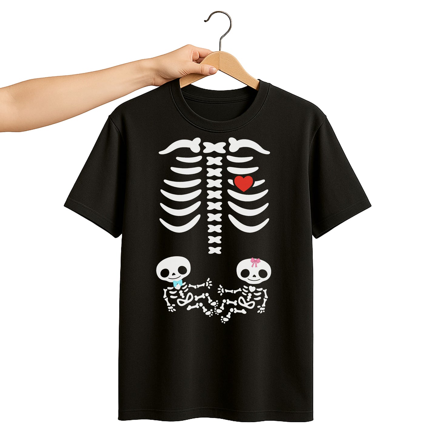 To My Forever Love, I Love You To The Moon And Back, Skeleton Heart Design